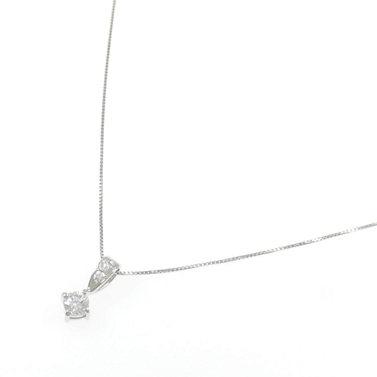 PT900/PT850 ダイヤモンド ネックレス 0.21CT