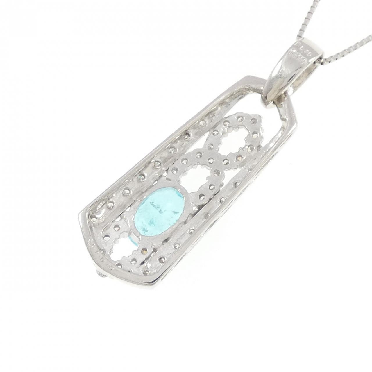 PT900/PT850 パライバトルマリン ネックレス 1.020CT