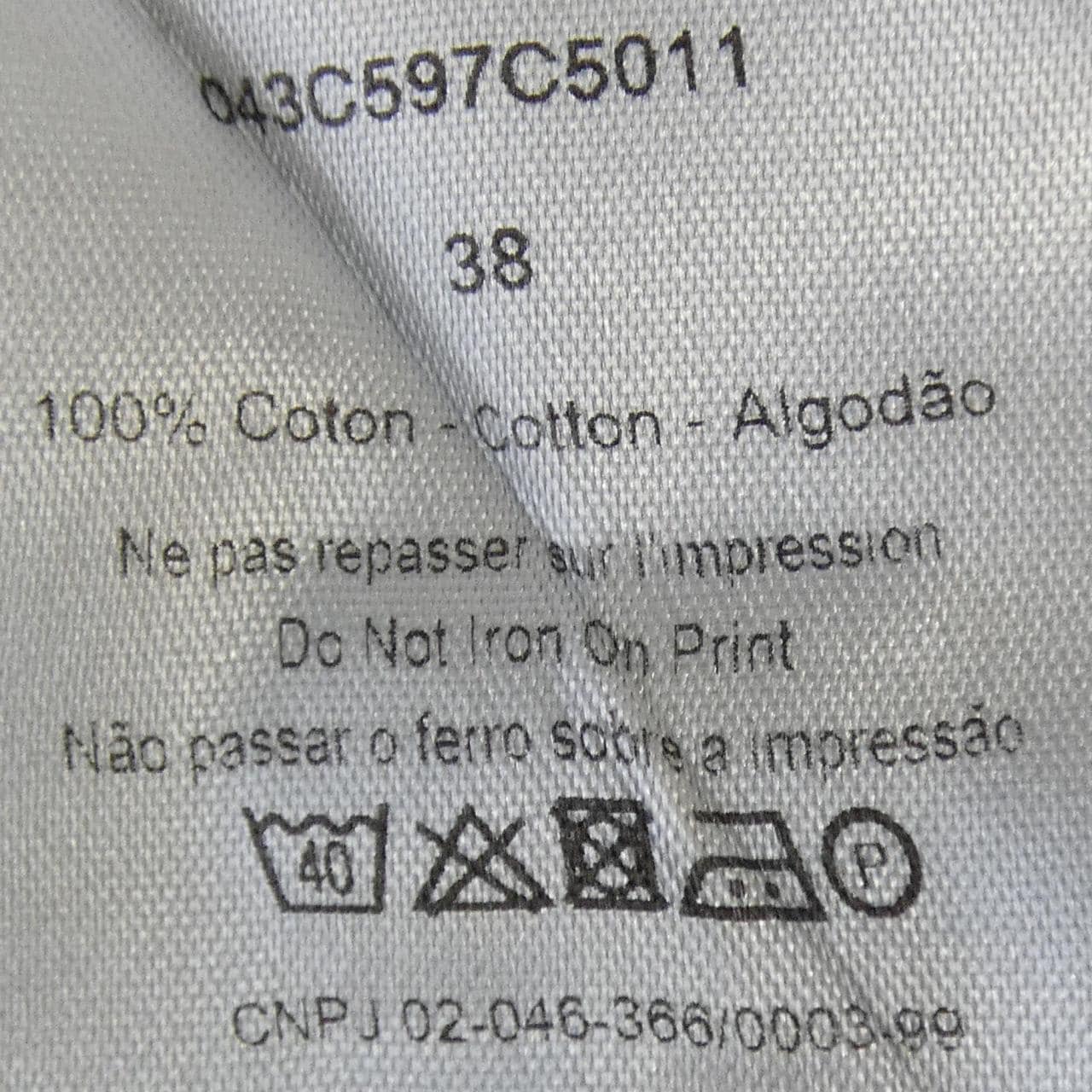 ディオール DIOR ジュディブレイム JUDY BLAME 043C597C5011 シャツ