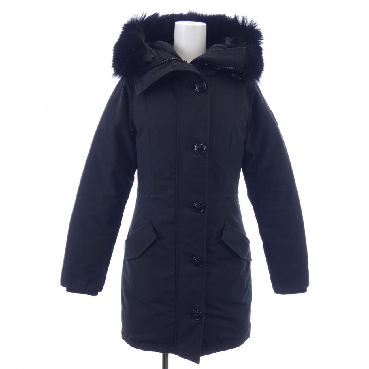 カナダグース CANADA GOOSE IENA別注 BLACK LABEL 2580LB ROSSCLAIR ロスクレア ダウンコート