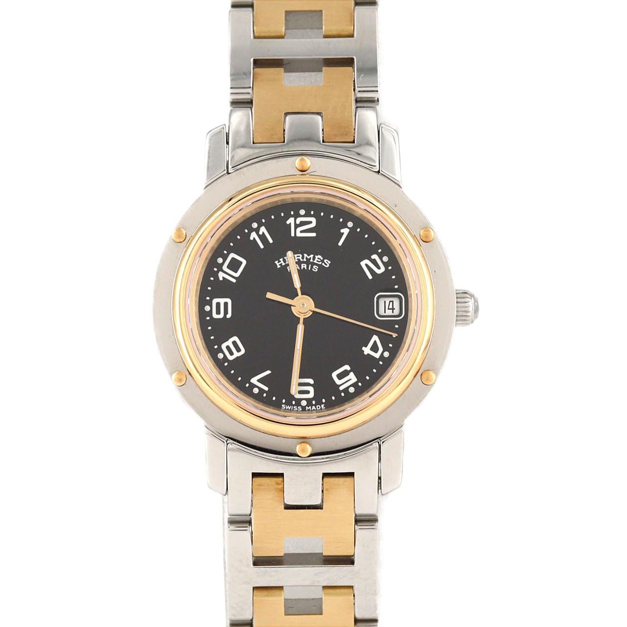 エルメス クリッパー コンビ CL4.220 SSxGP クォーツ