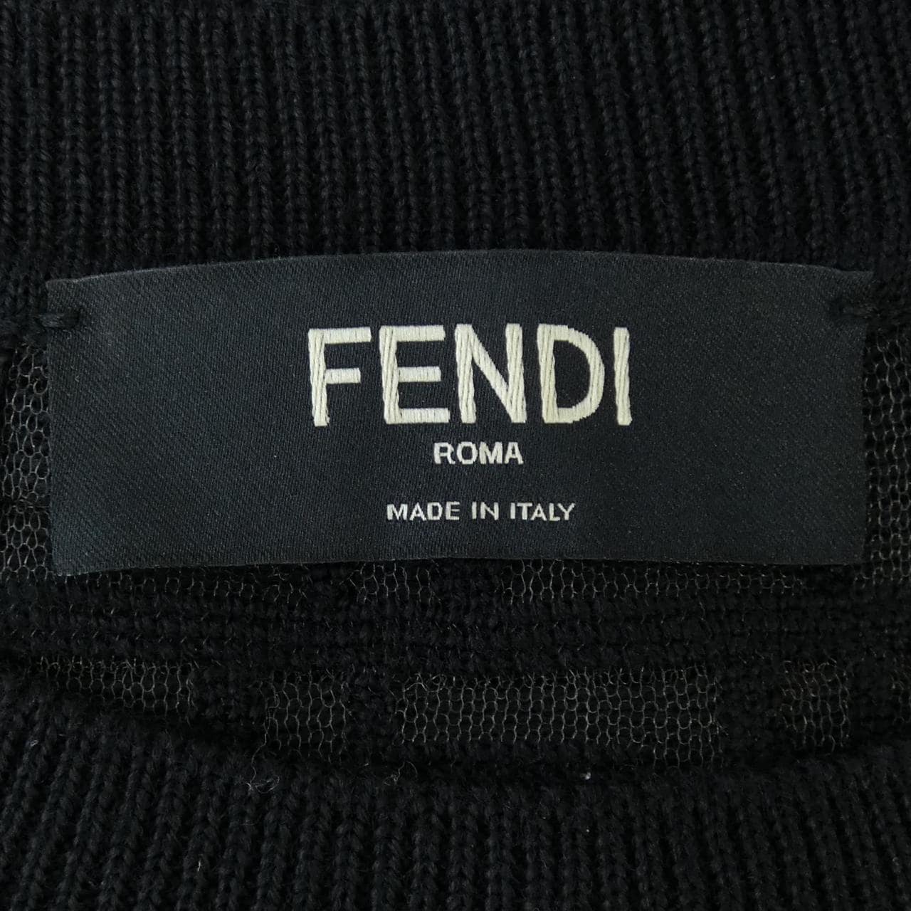 フェンディ FENDI エンブロイダードコットンスエットシャツ FZY063 AAUQ ニット
