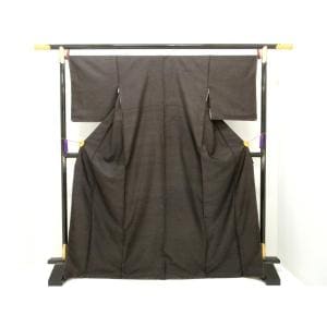 紬　タッサーシルク　身幅Ｌ寸【花井幸子】