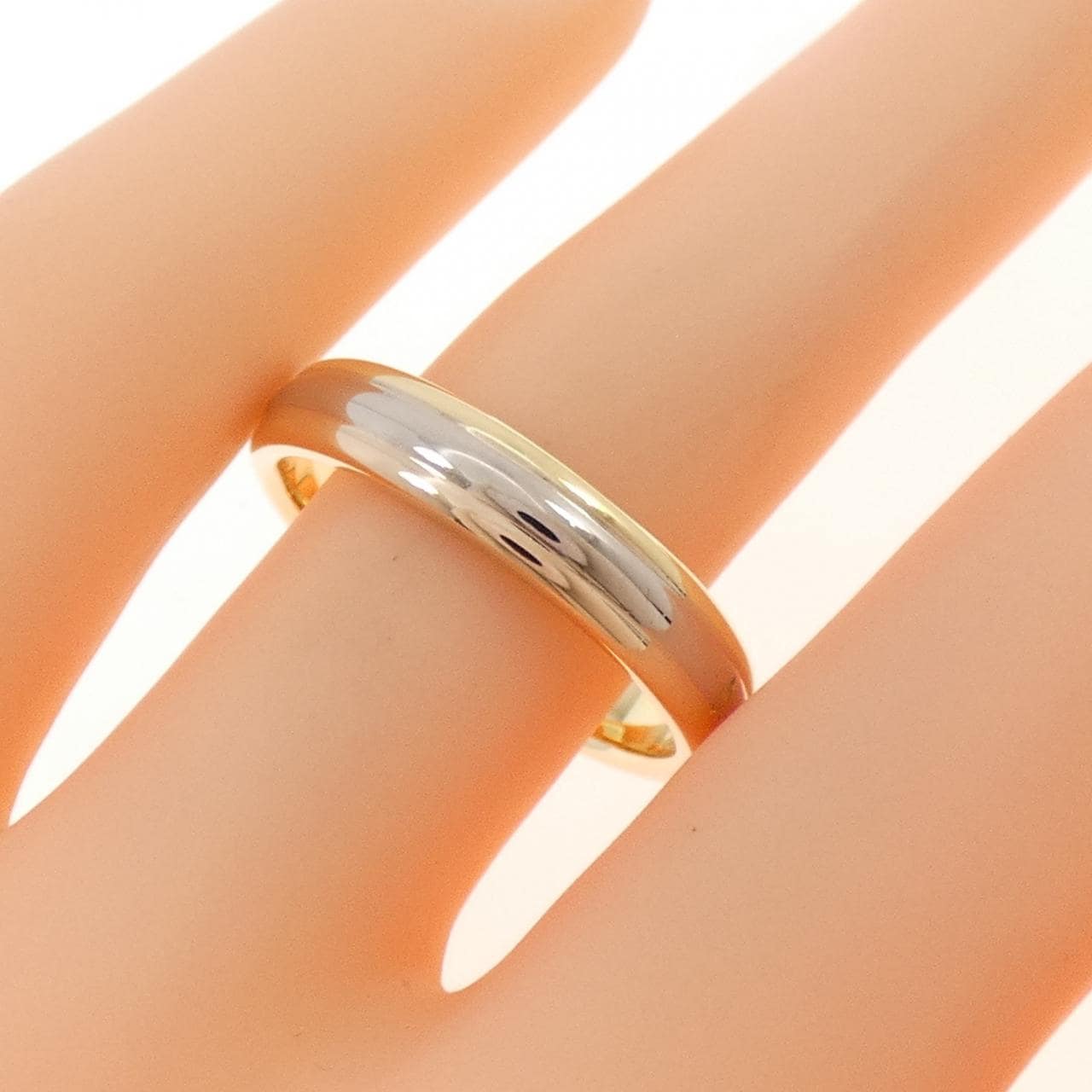 カルティエ スリーカラーウェディング リング