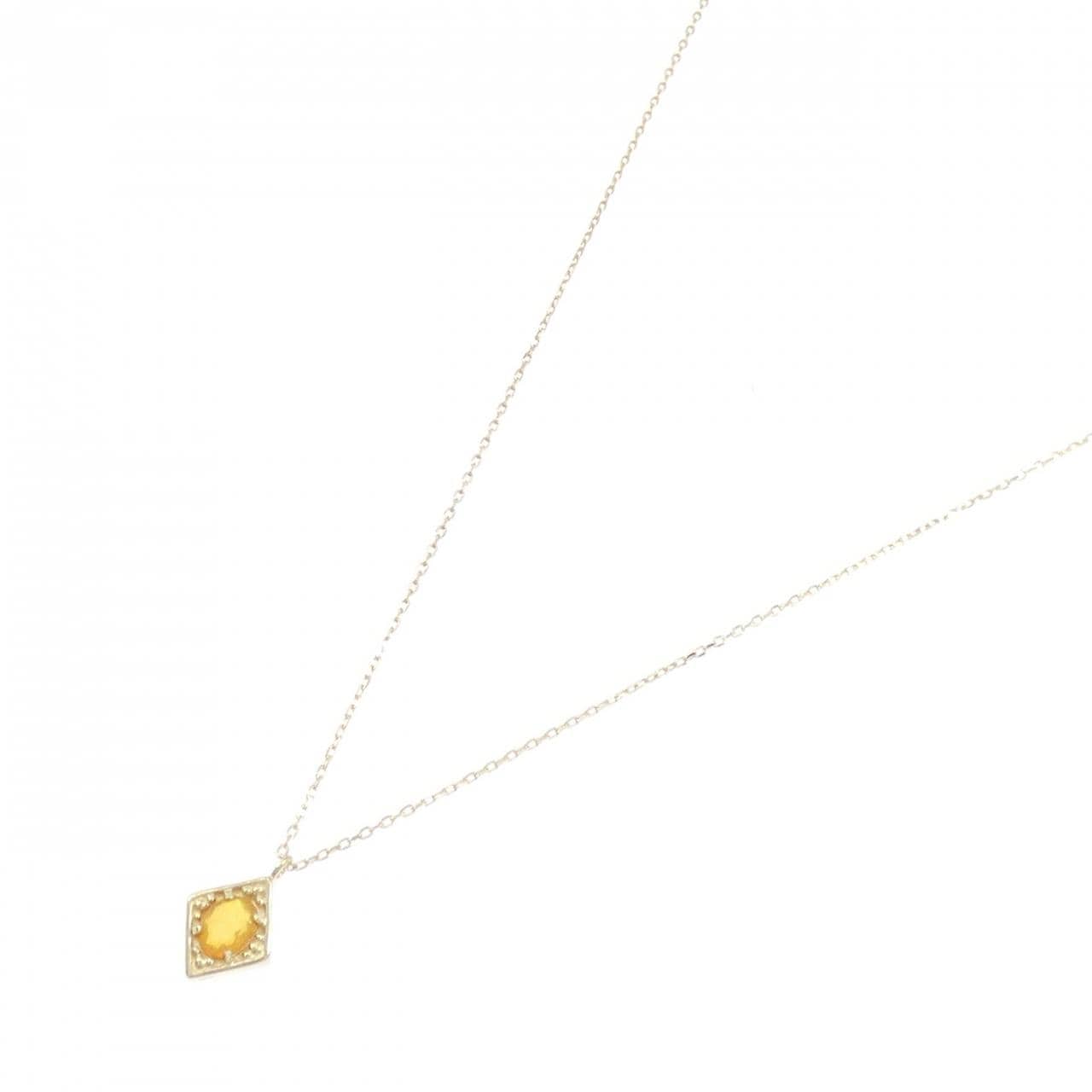 K10YG オパール ネックレス