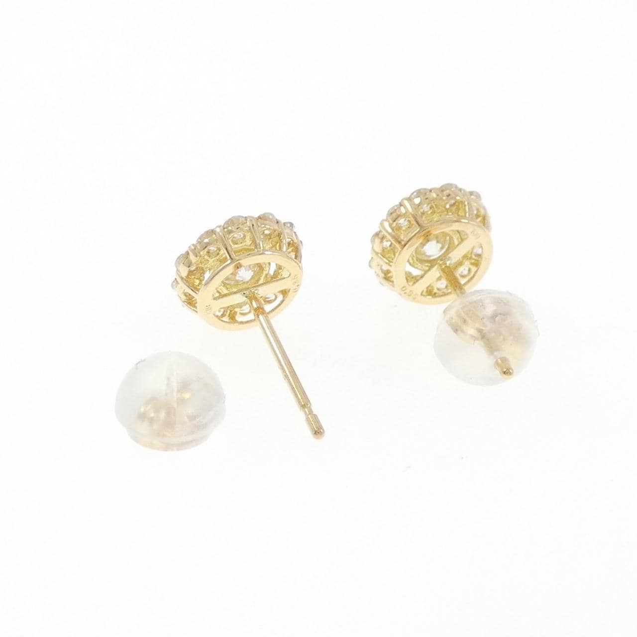 【リメイク】K18YG ダイヤモンド ピアス 0.70CT