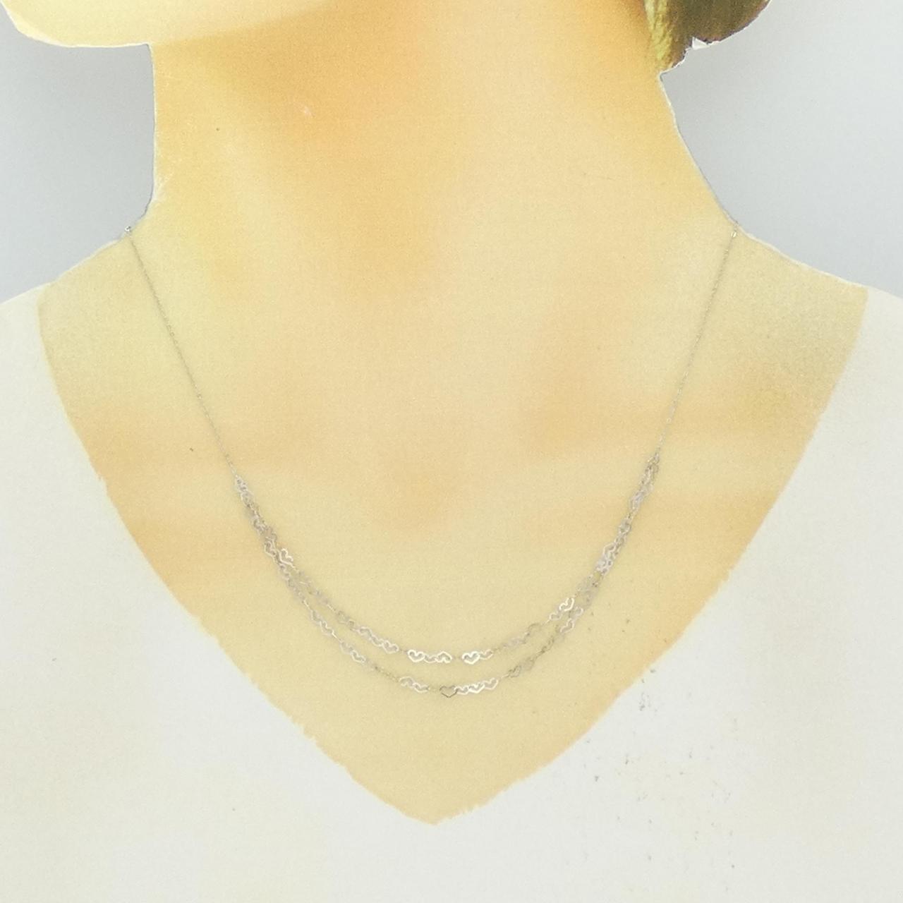 PT999 ハート ネックレス