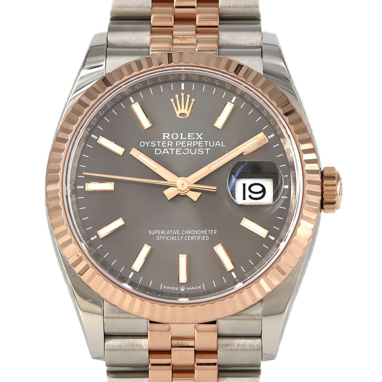 ロレックス デイトジャスト 126231 SSxPG 自動巻 ランダム番