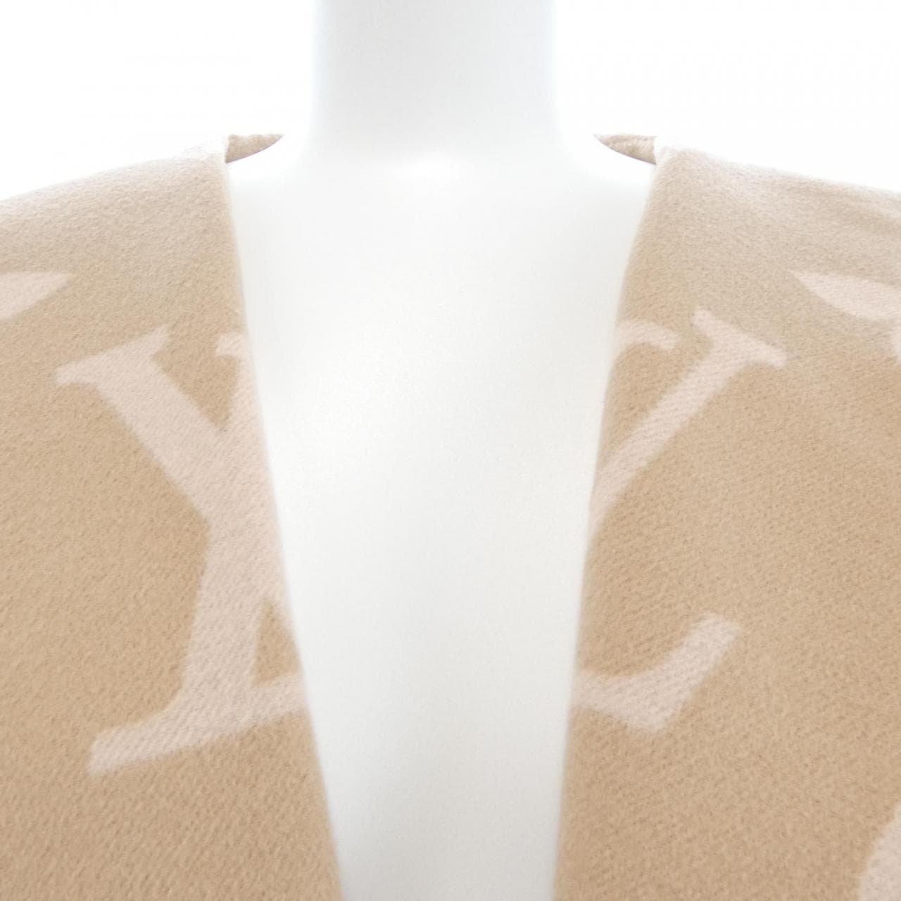 ルイヴィトン LOUIS VUITTON ベルテッドダブルフェイスフーデッドラップコート FMCO05NUV コート