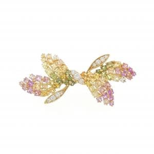 ジュネ サファイヤ ブローチ 4.70CT
