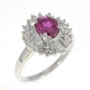 PT ルビー リング 0.87CT