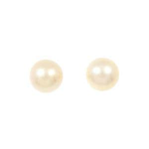 White Butterfly Pearl earrings/earrings