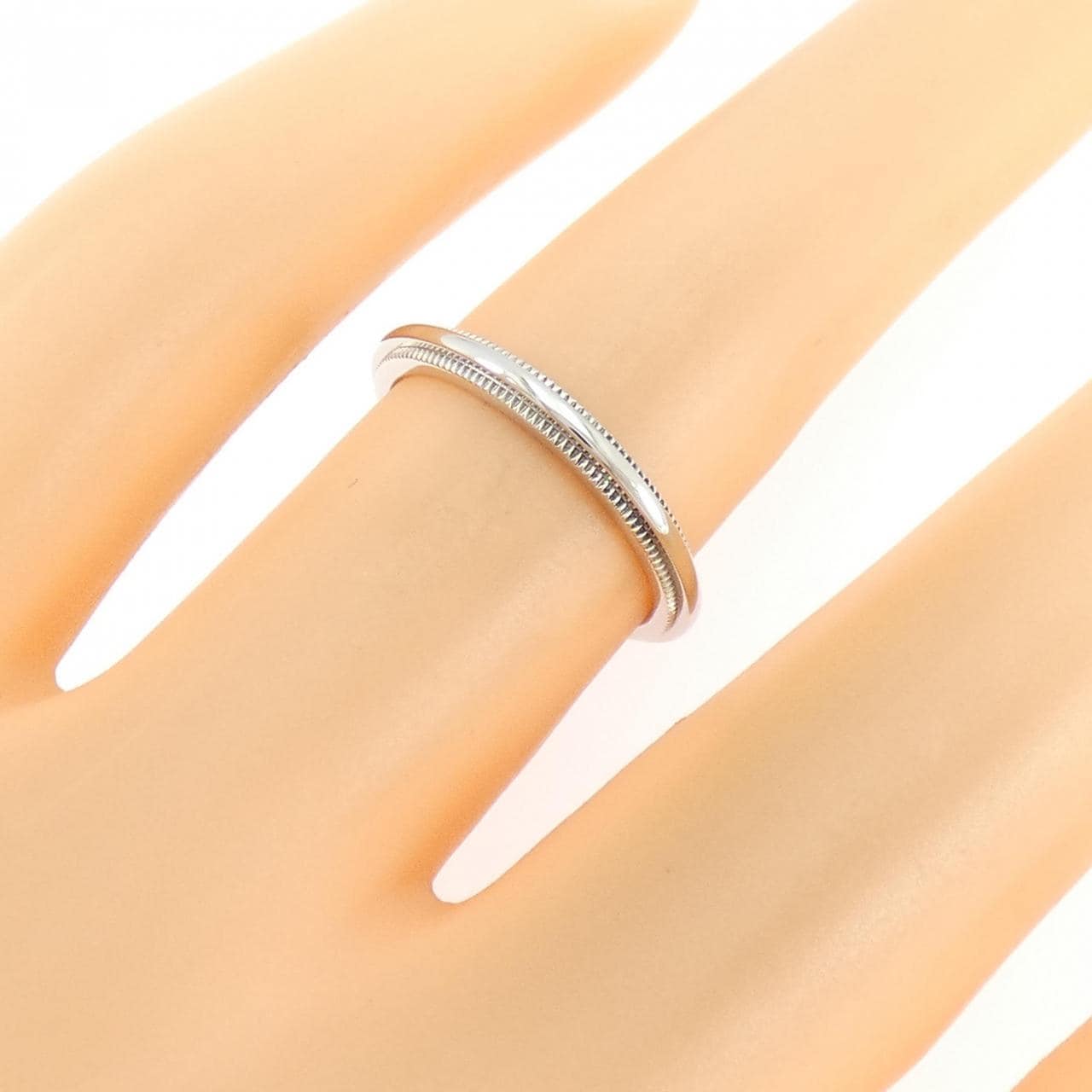 ティファニー ミルグレイン リング