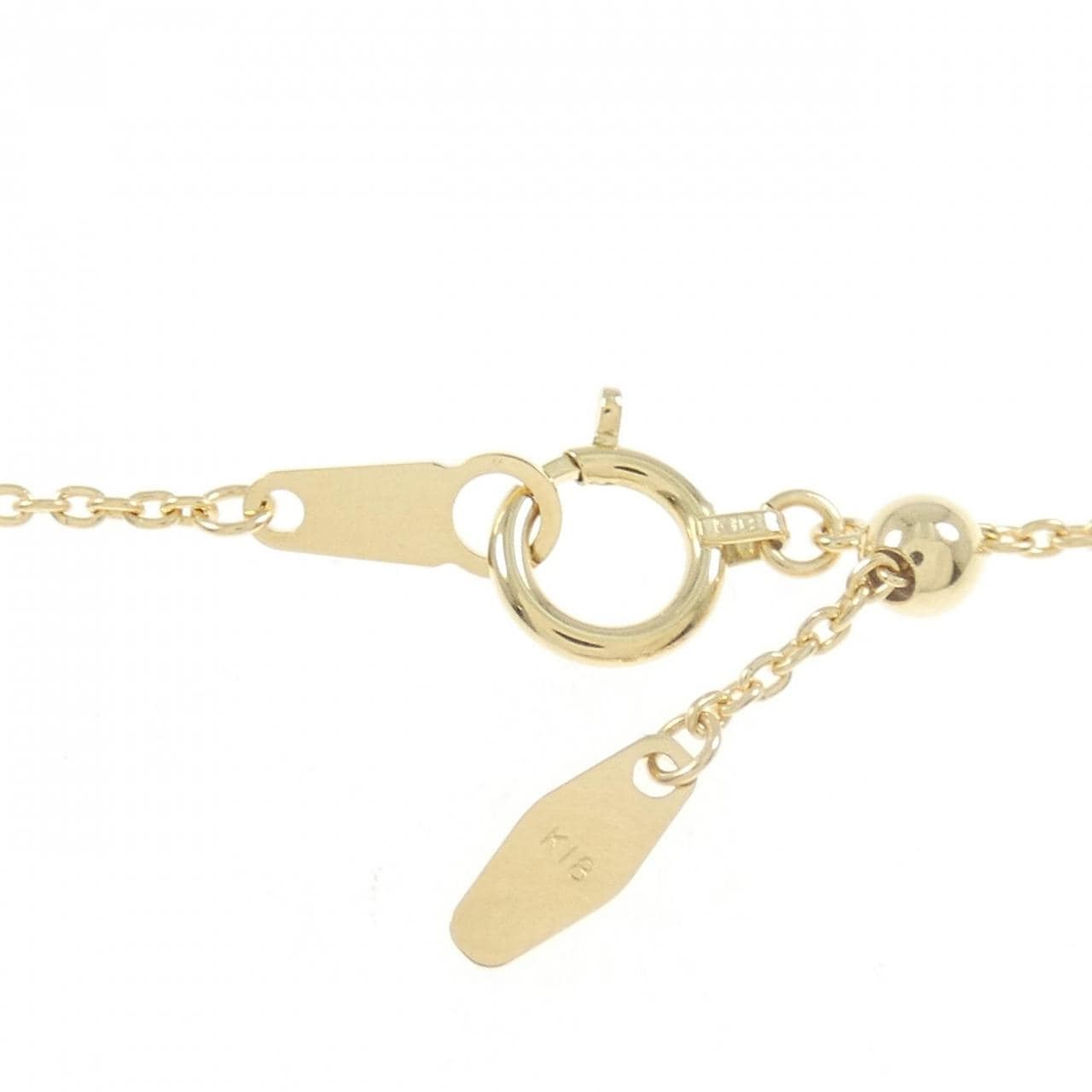 【リメイク】K18YG ダイヤモンド ネックレス 0.317CT 0.312CT 0.324CT VLY SI1 VG-GOOD