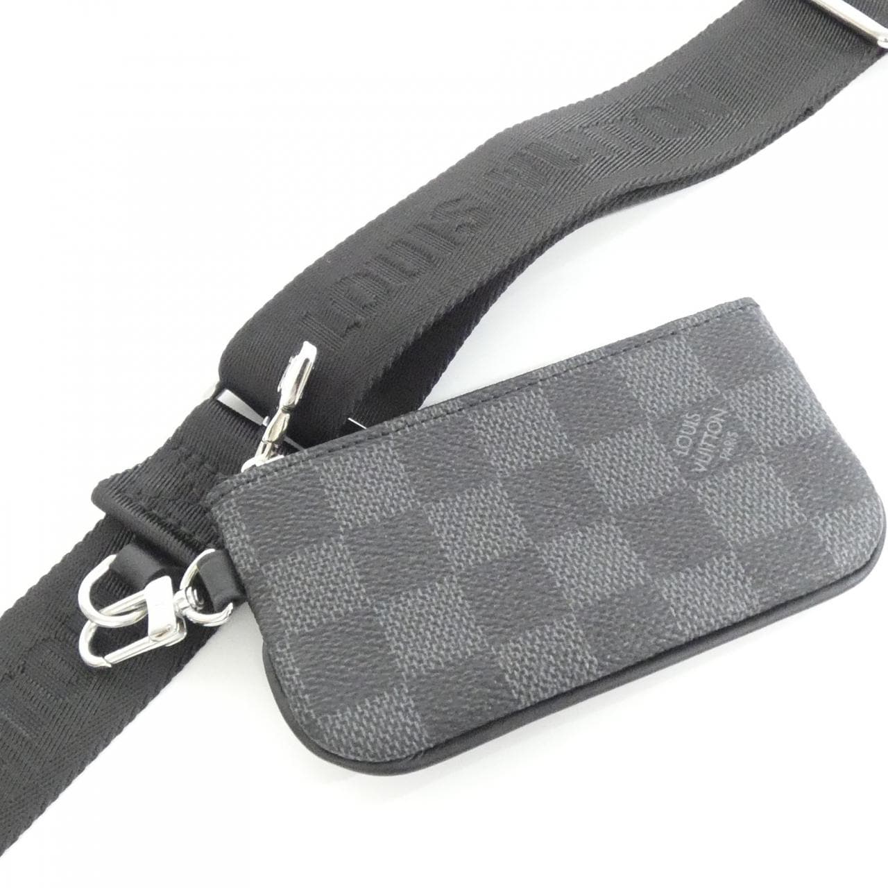 ルイヴィトン ダミエ グラフィット 3D トリオ メッセンジャー N50017 ショルダーバッグ