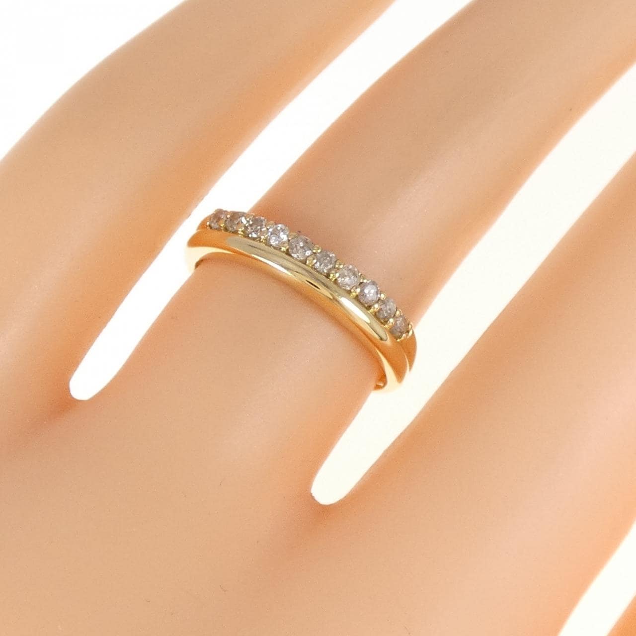 K18YG ダイヤモンド リング 0.20CT