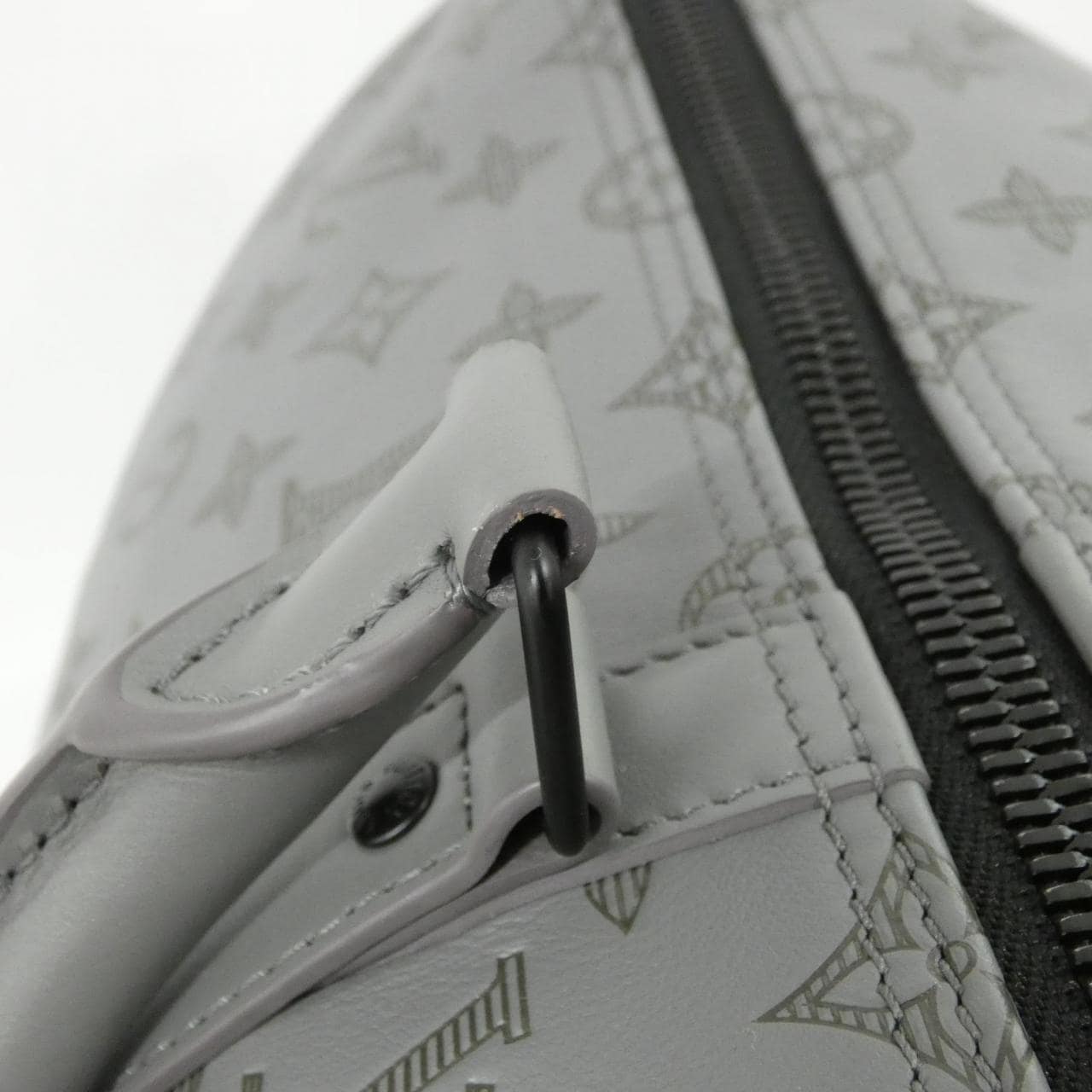 LOUIS VUITTON Monogram Shadow Keepall Bandouliere 50公分 M46117 波士頓包