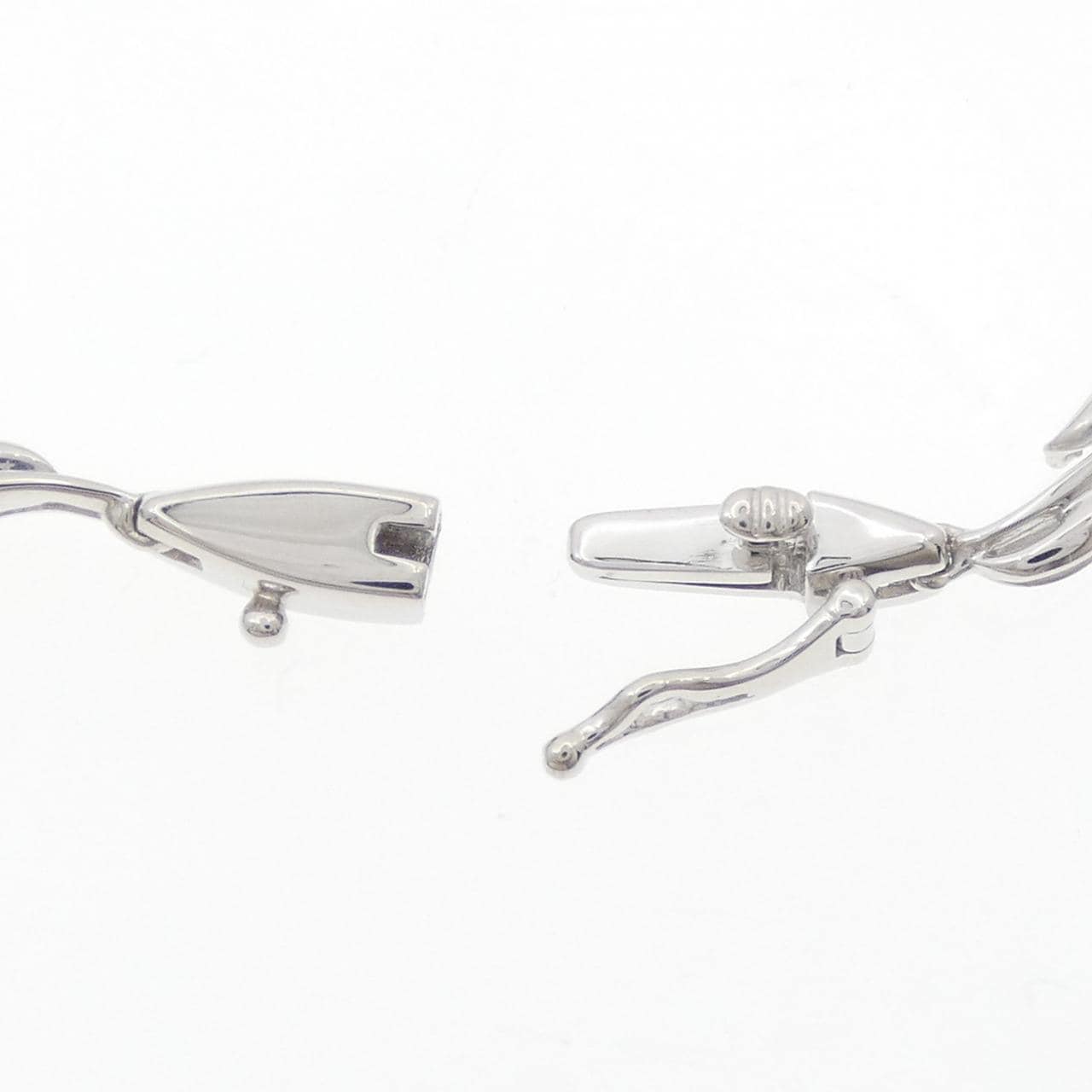 K18WG フラワー ダイヤモンド ブレスレット 0.52CT