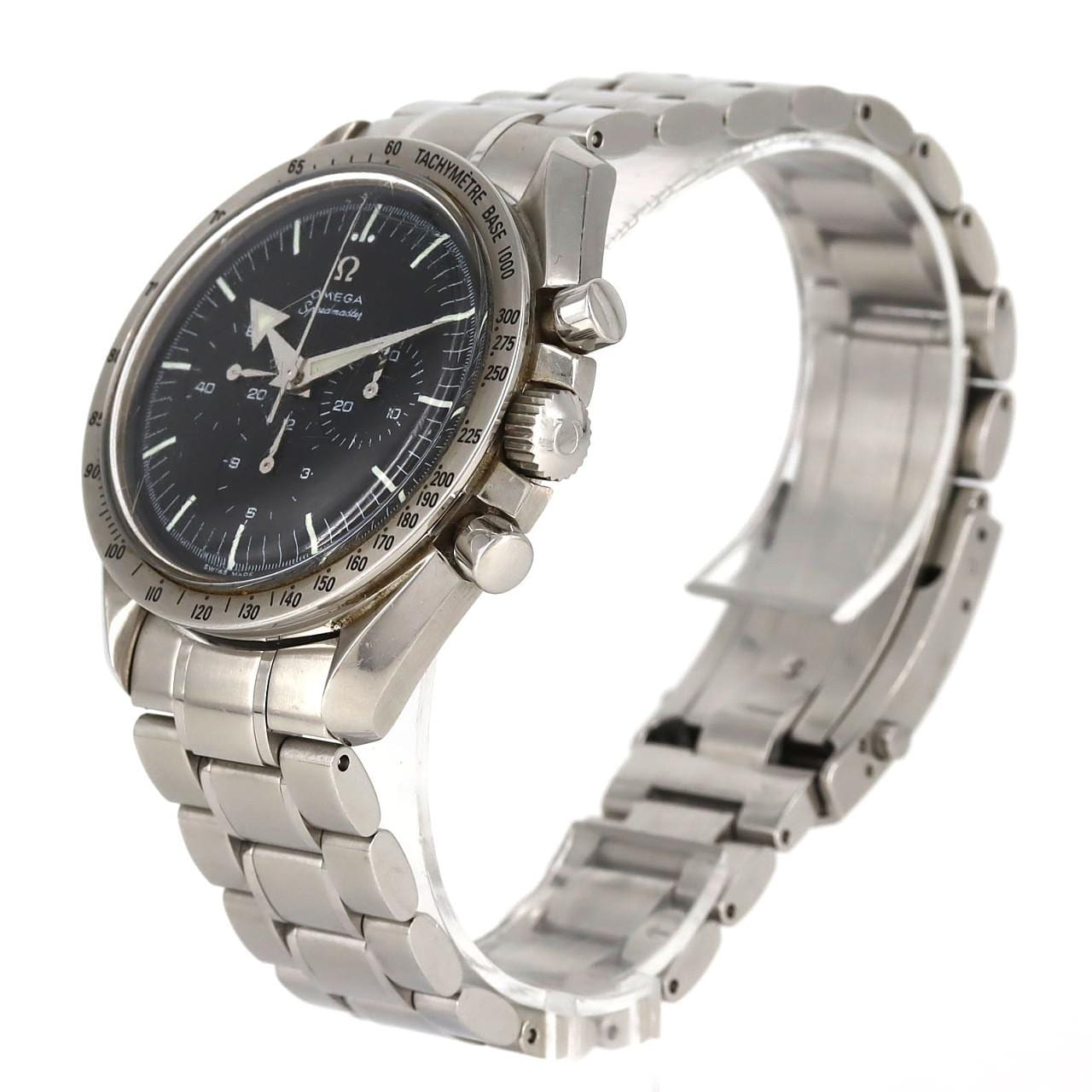 【ノーメンテナンス特価】オメガ スピードマスター1STレプリカ 3594.50 SS 手巻