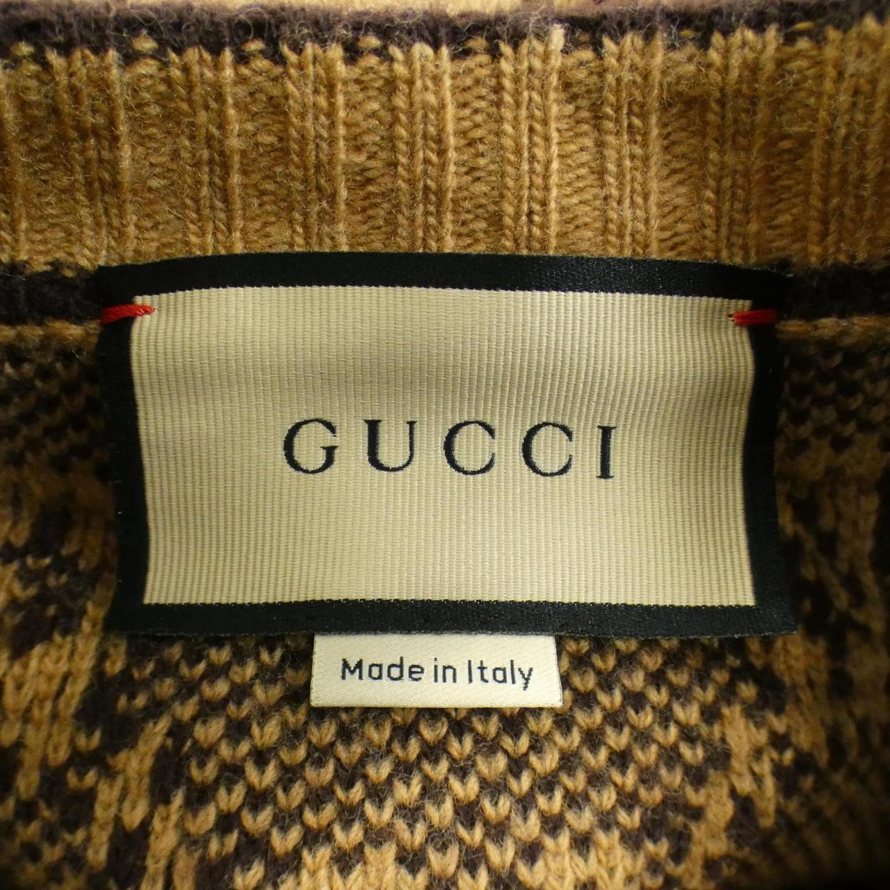 グッチ GUCCI GGウール ブークレ ジャカード 713300 XKCNA カーディガン