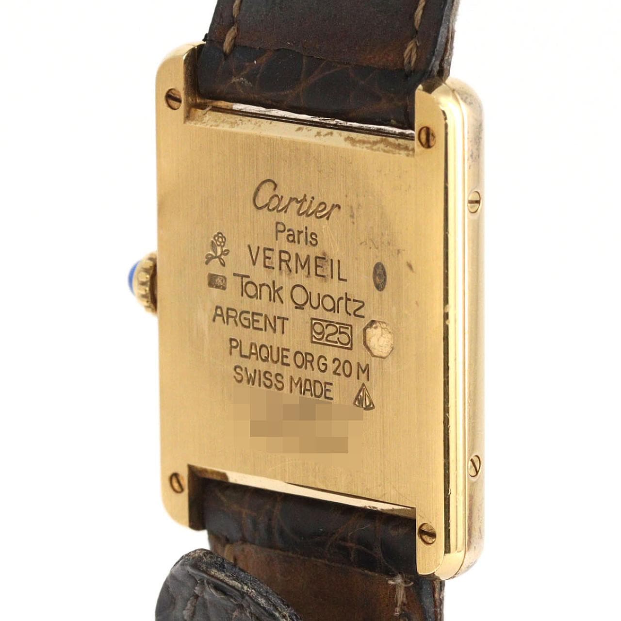 【ノーメンテナンス還元価格】カルティエ マストタンク1925 LM GP W1008254 GP クォーツ