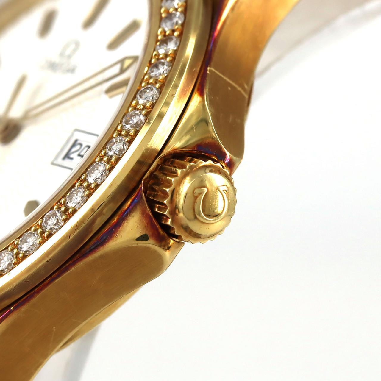 【ノーメンテナンス還元価格】オメガ シーマスター120 YG/D 2115.21 YG クォーツ