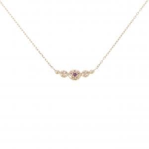 K10YG ルビー ネックレス