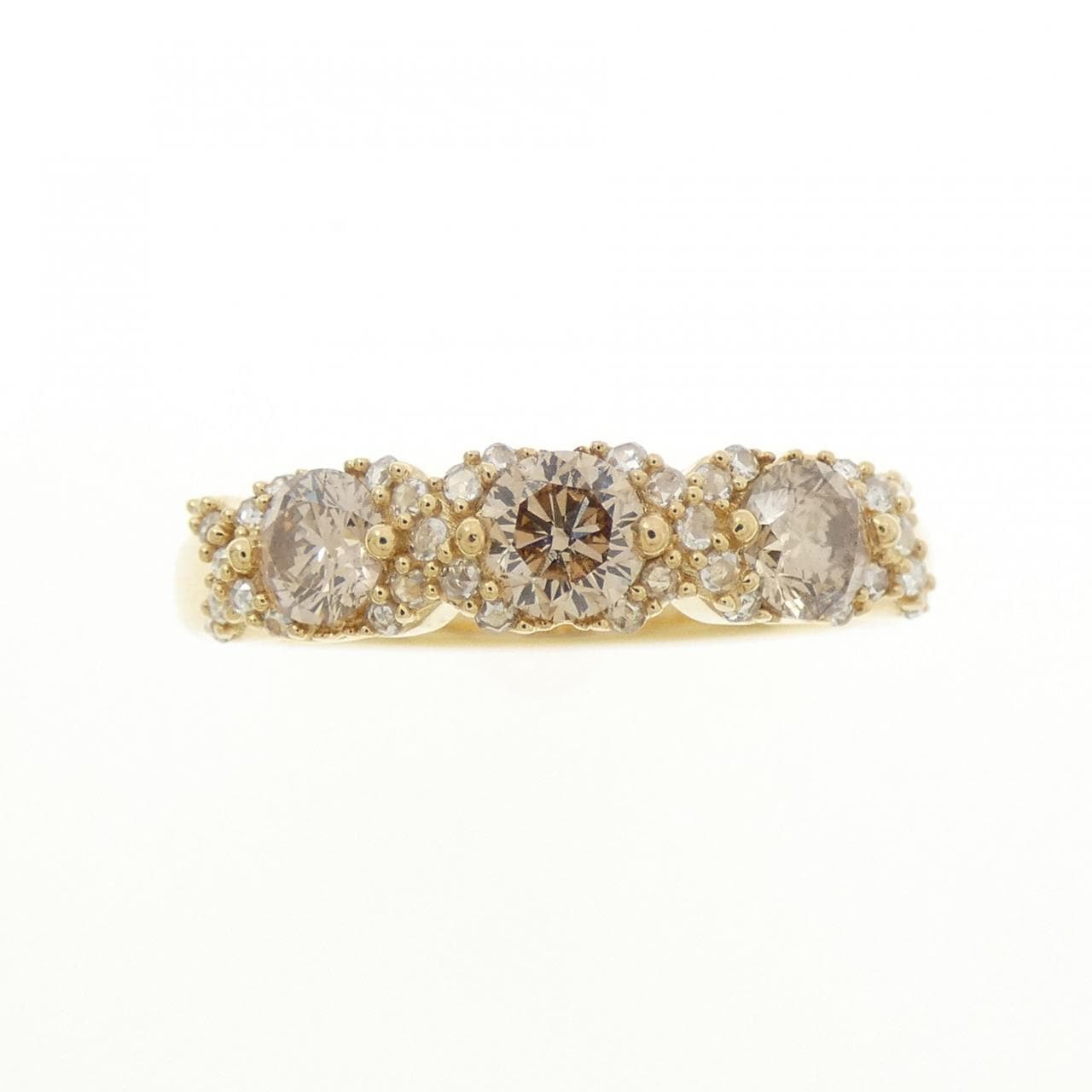 ジーエスティービー ダイヤモンド リング 0.85CT