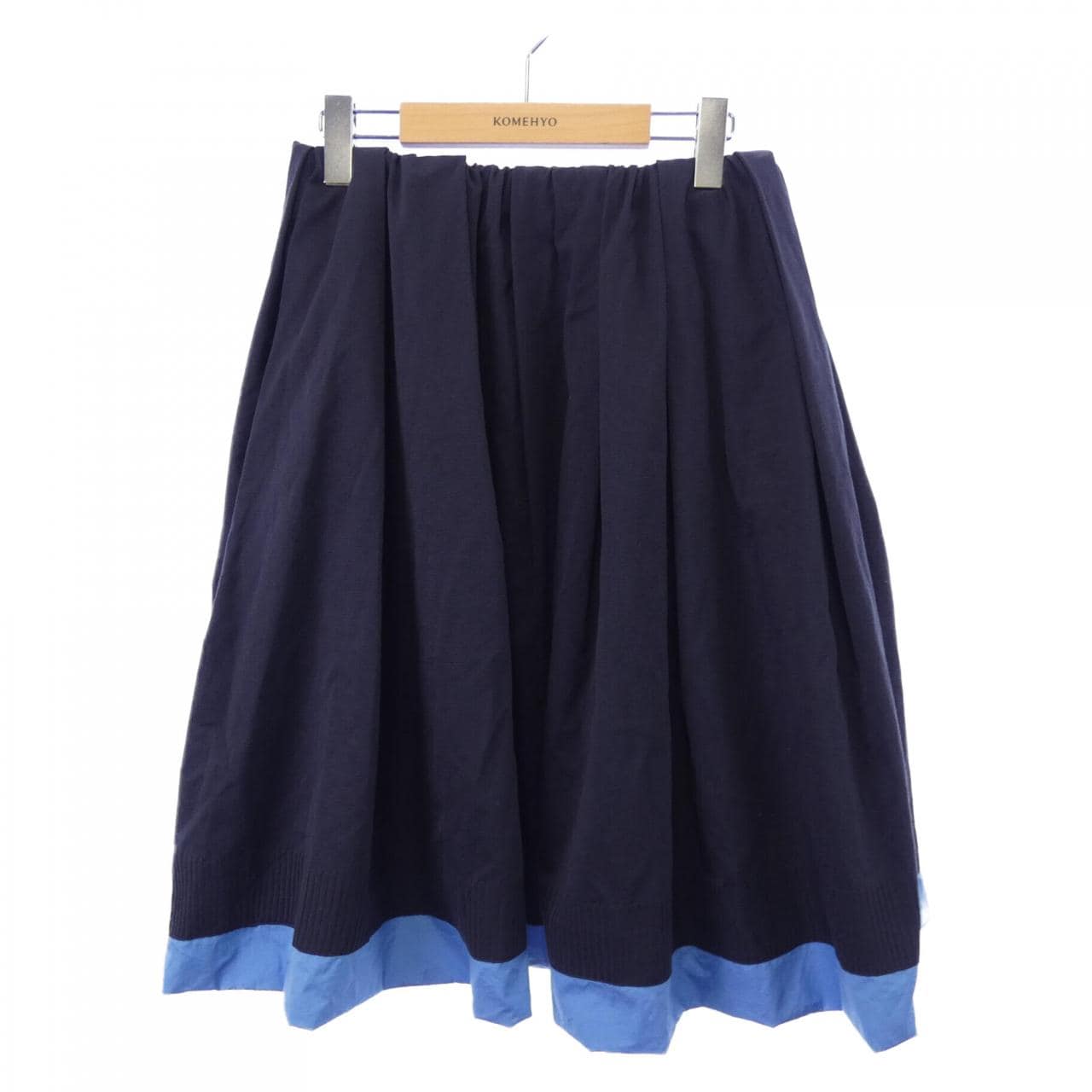 ミュウミュウ MIU MIU KNIT AND POPLIN MG2318 SOOO 15Q9 スカート