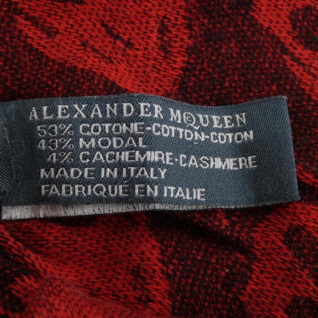 アレキサンダーマックイーン ALEXANDER McQUEEN SCARF