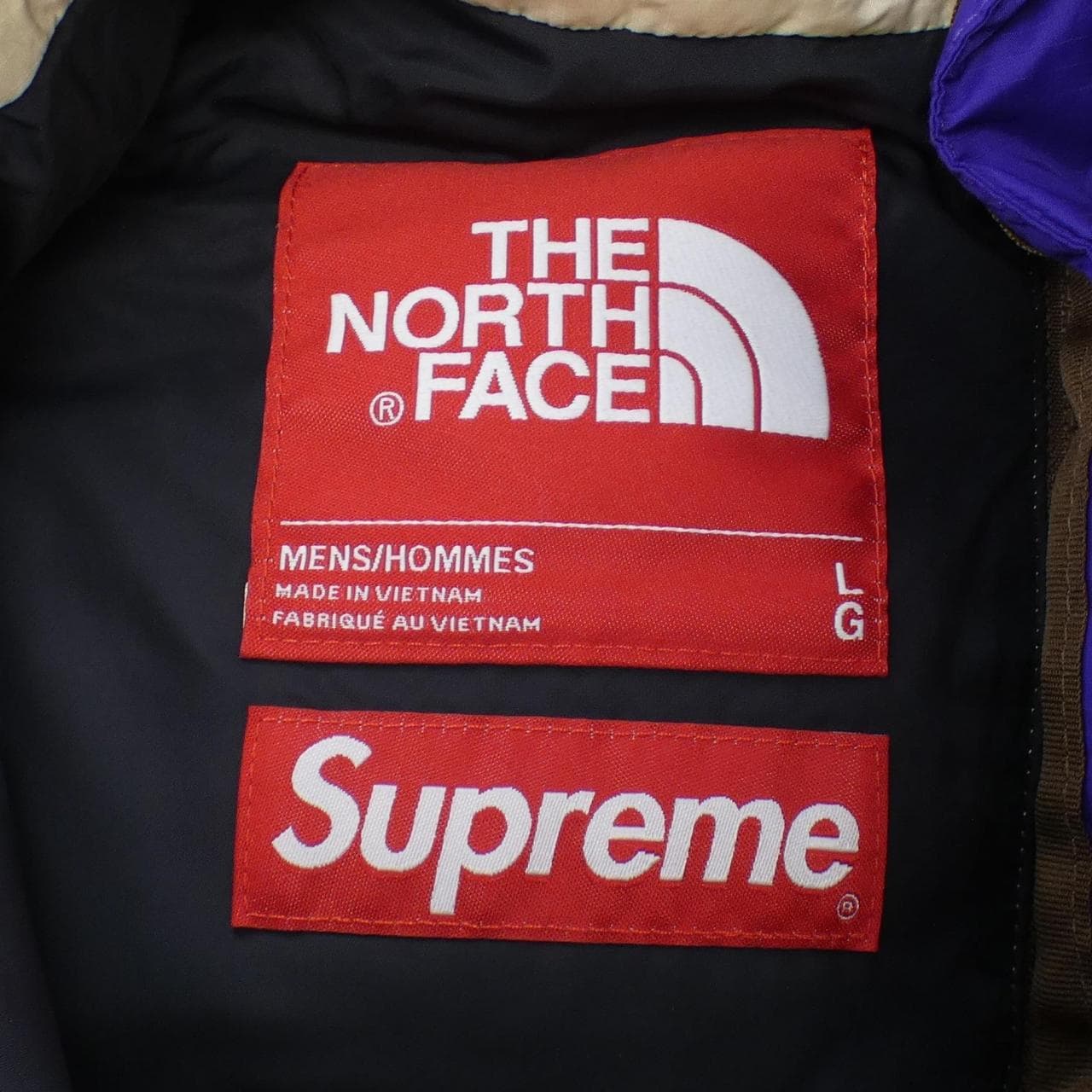 シュプリームザノースフェイス SUPREME×NORTH FACE ダウンジャケット