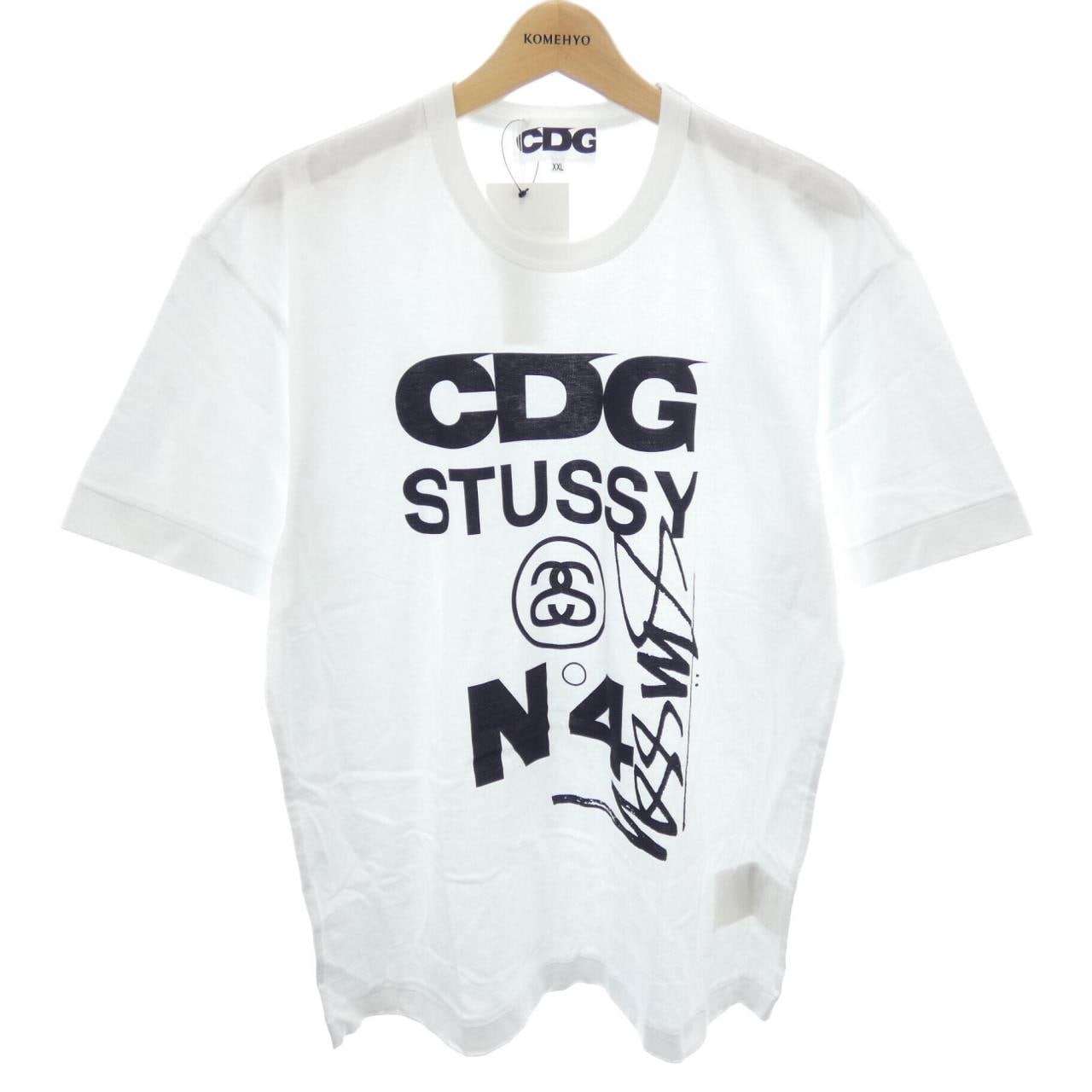 シーディージー CDG STUSSY Tシャツ