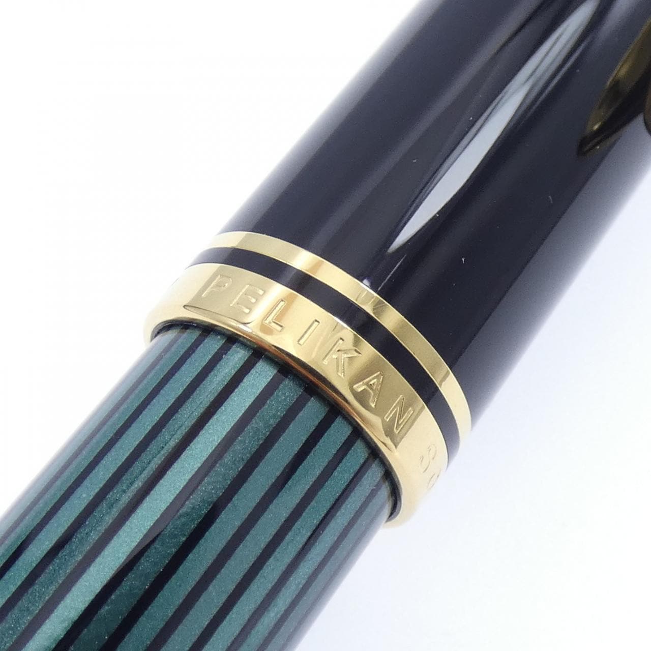 ペリカン スーベレーンM800グリーンストライプ 万年筆