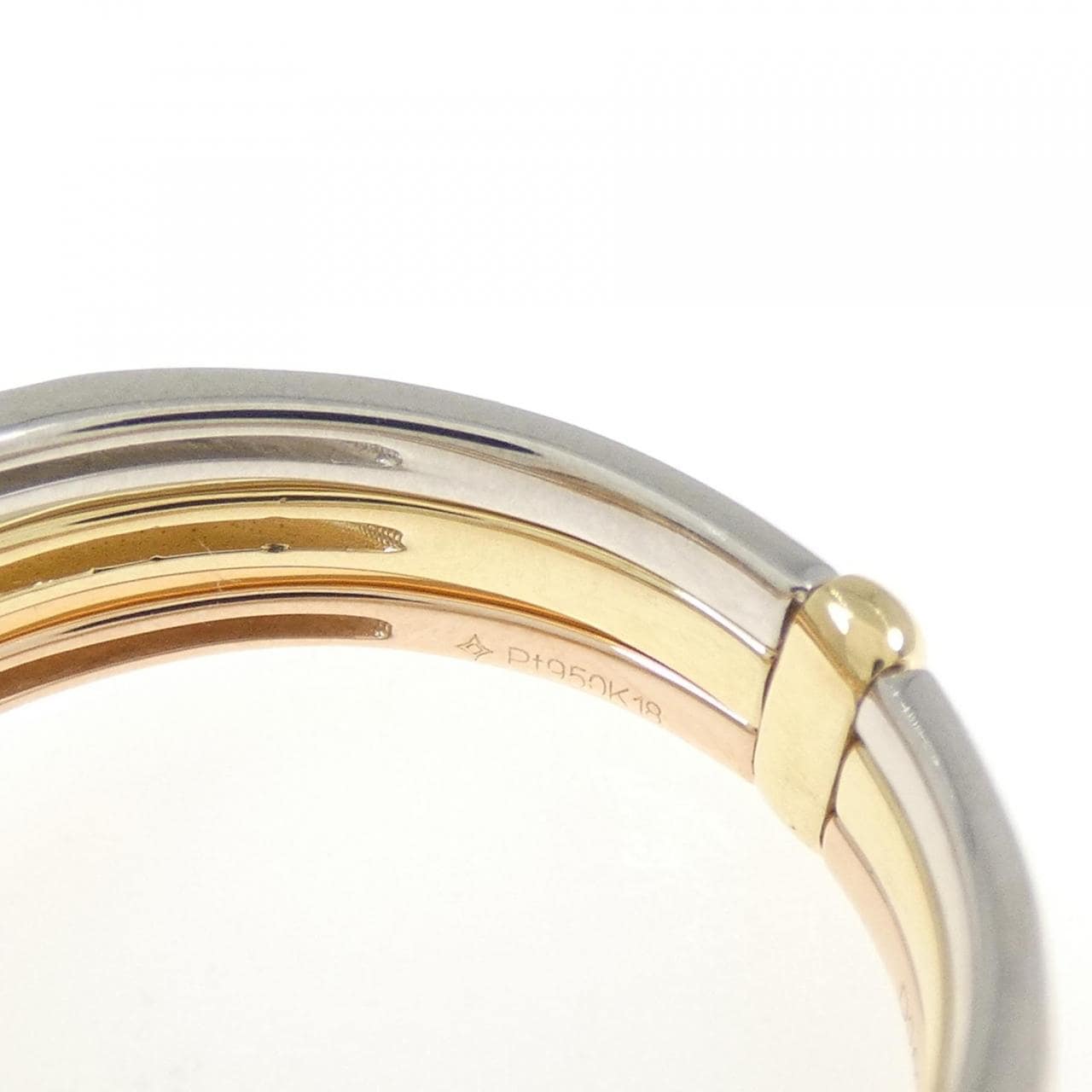 ジーエスティービー 白蝶パール リング 9mm