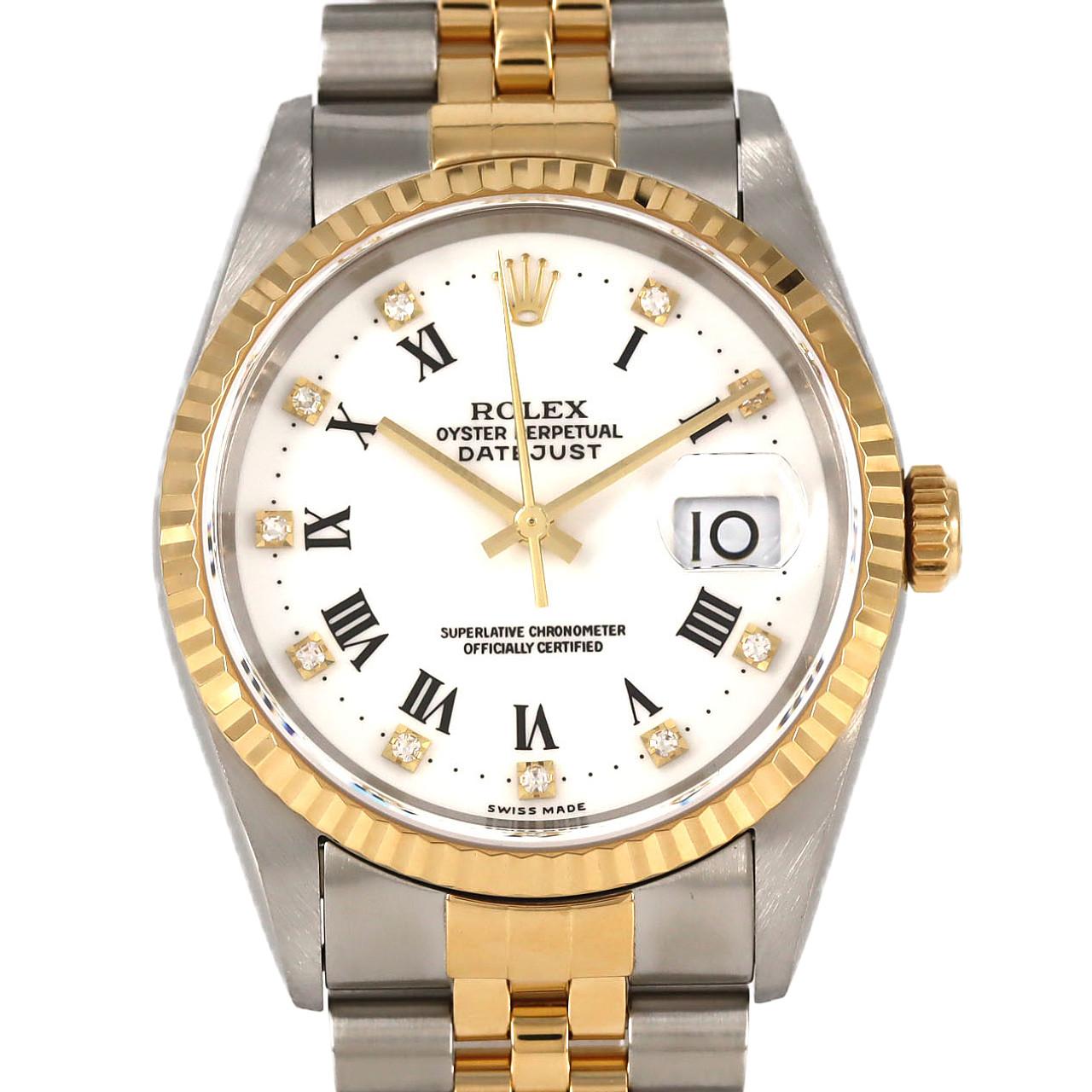 ロレックス デイトジャスト 16233G SSxYG 自動巻 U番