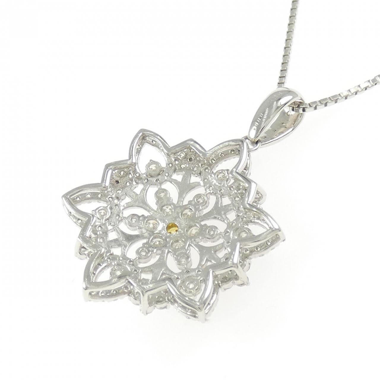 PT900/PT850 ダイヤモンド ネックレス 0.132CT FVI SI2