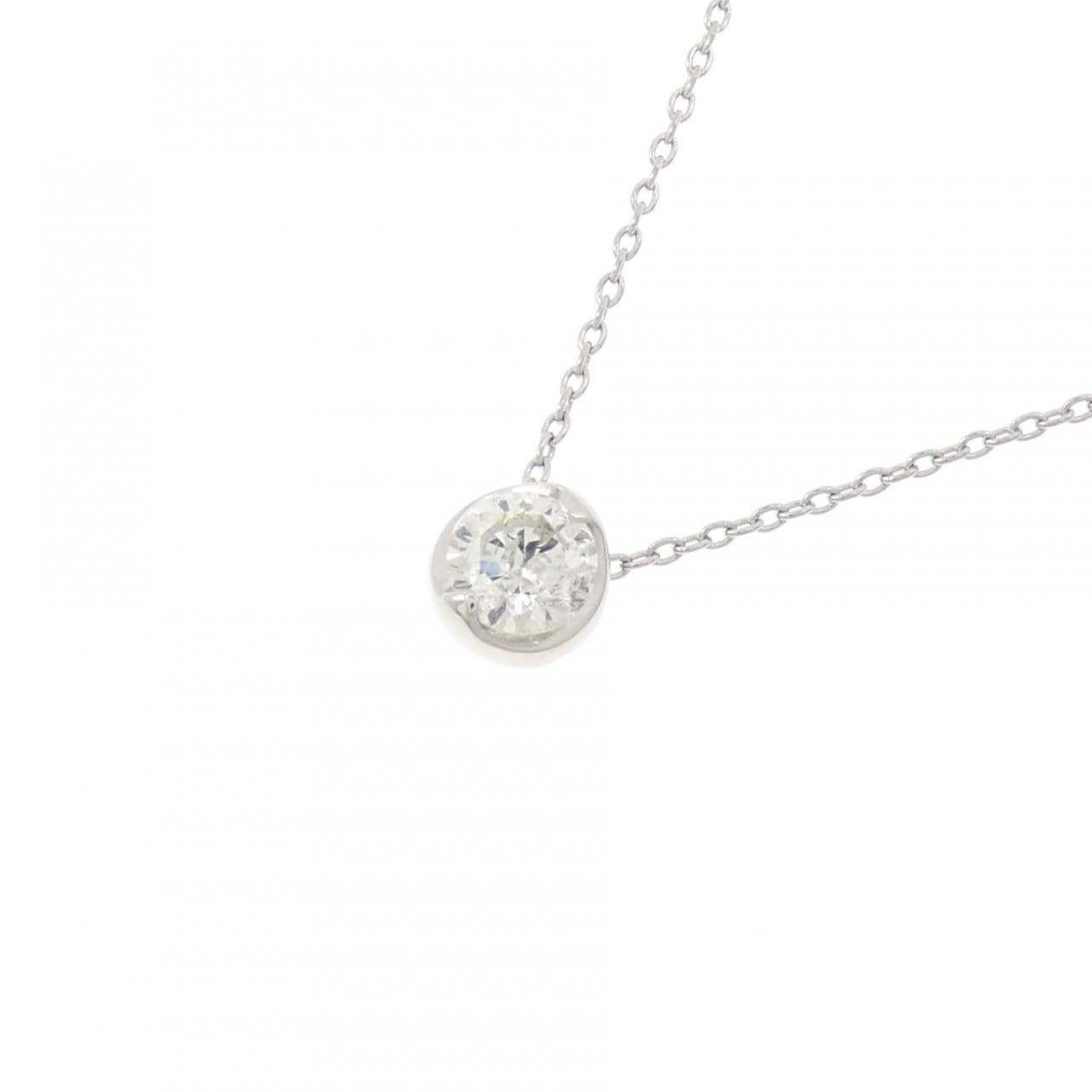 PT900/PT850 ダイヤモンド ネックレス 0.341CT