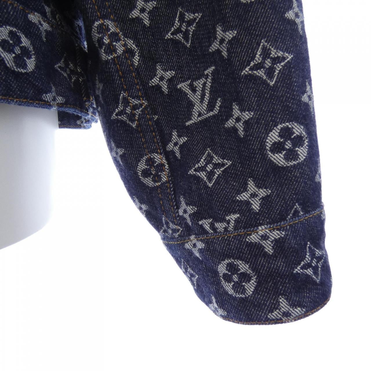 ルイヴィトン LOUIS VUITTON モノグラムジャカードデニムジャケット HRA79WUZD デニムジャケット