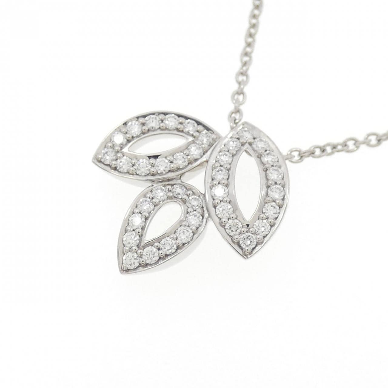 ハリーウィンストン リリークラスター ミニ ネックレス