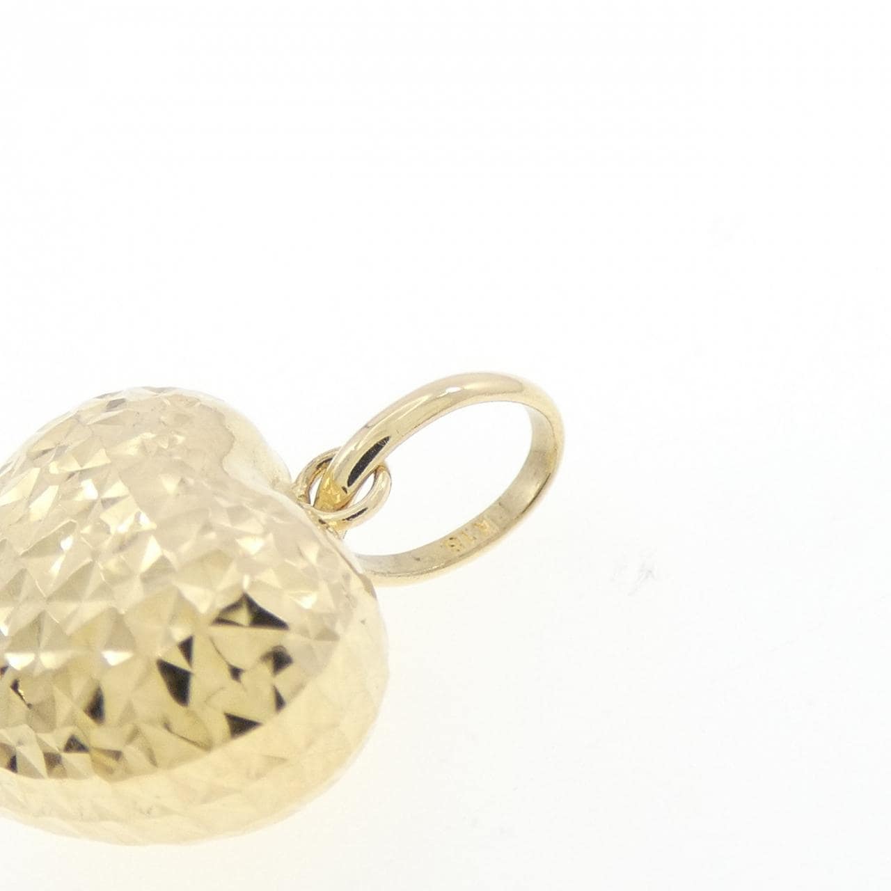 K18YG ハート ペンダント