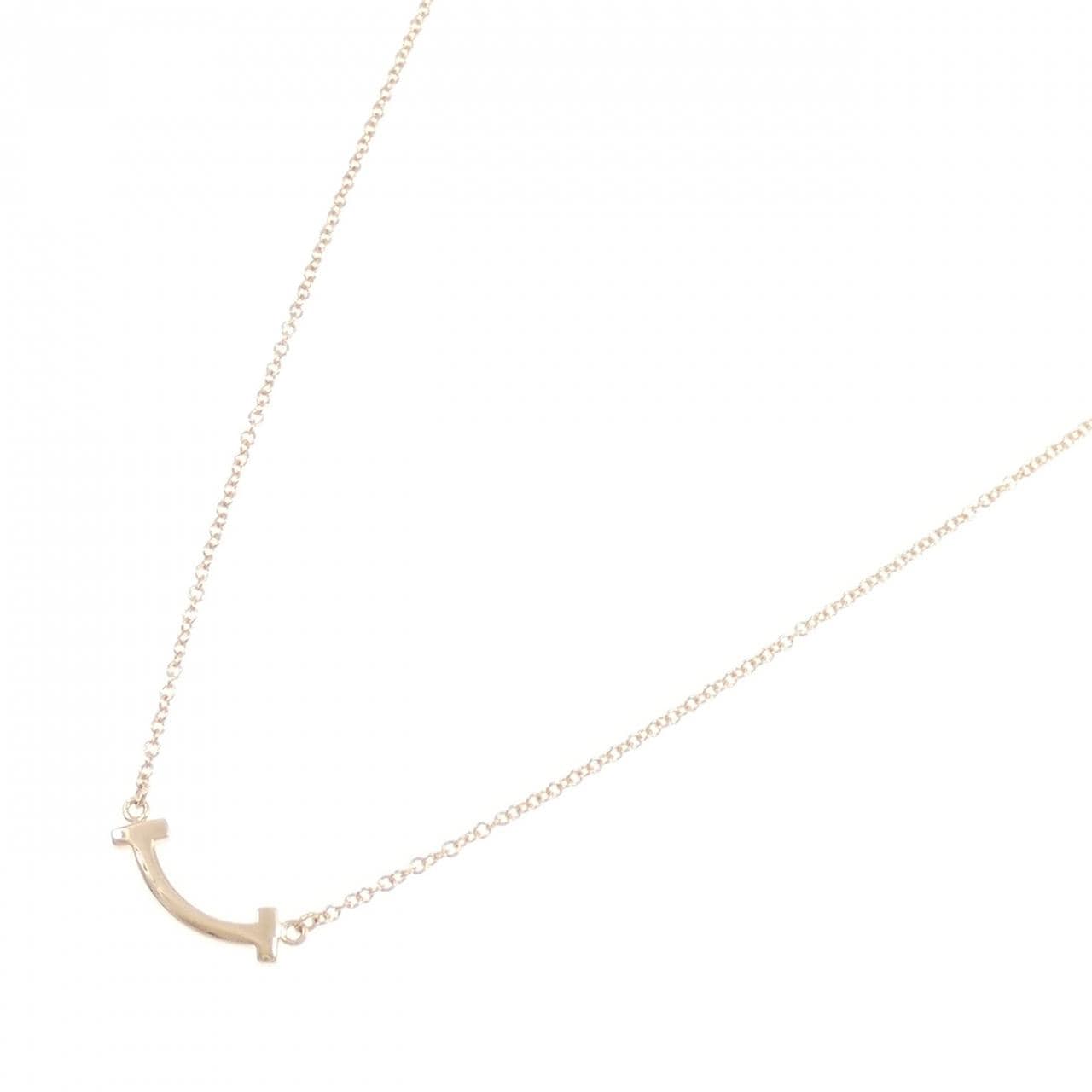 ティファニー Tスマイル ミニ ネックレス