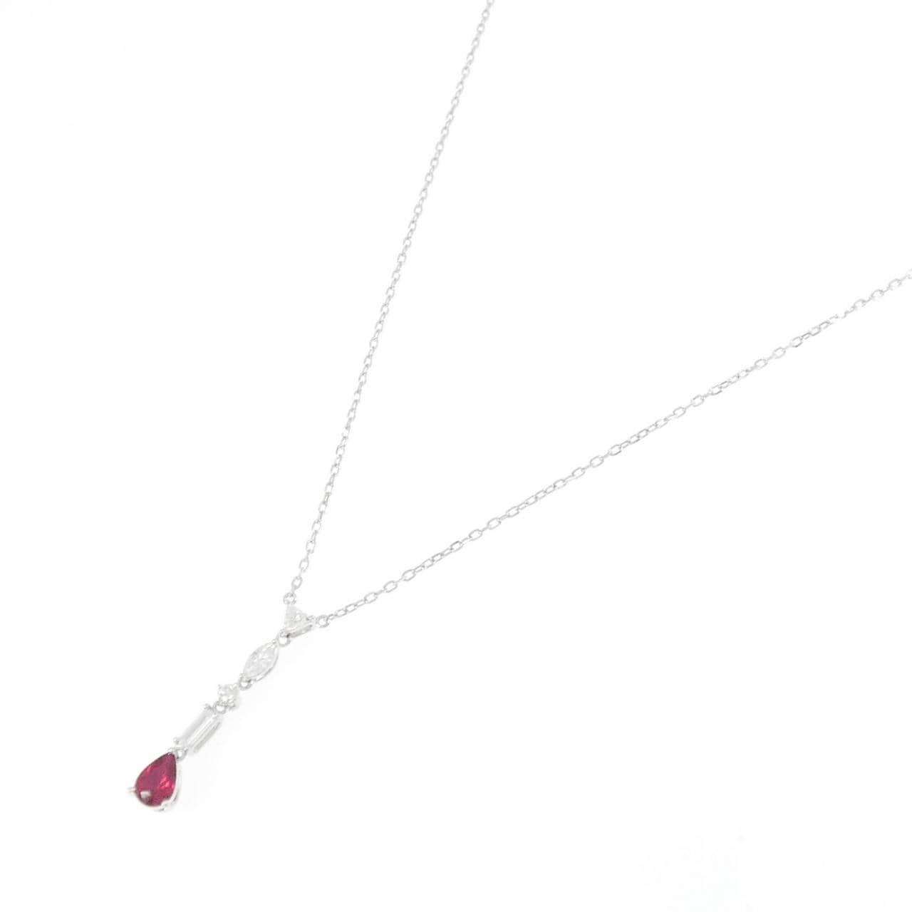 ミキモト ルビー ネックレス 0.67CT