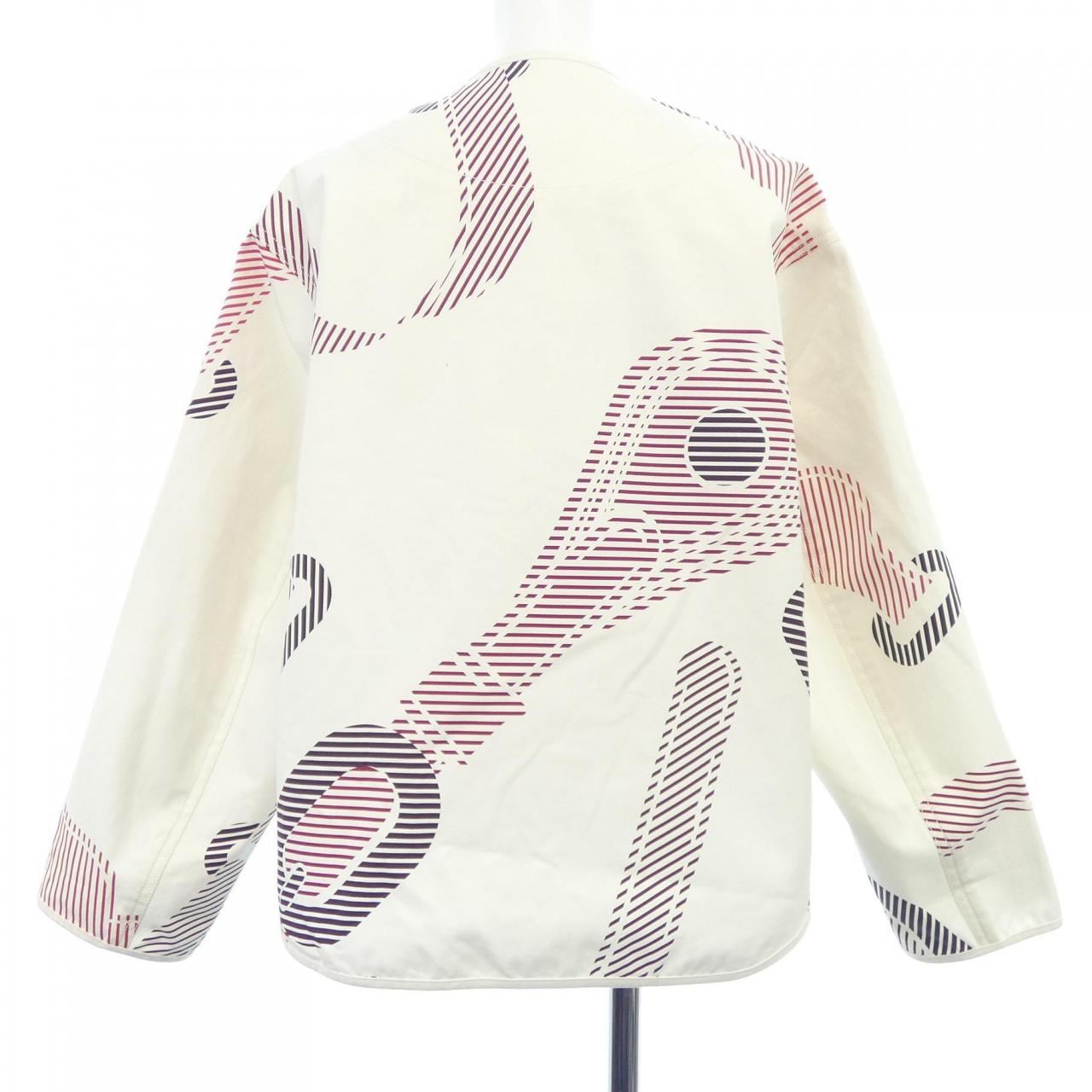 エルメス HERMES COACHING REMIX 5E0173DF ノーカラージャケット