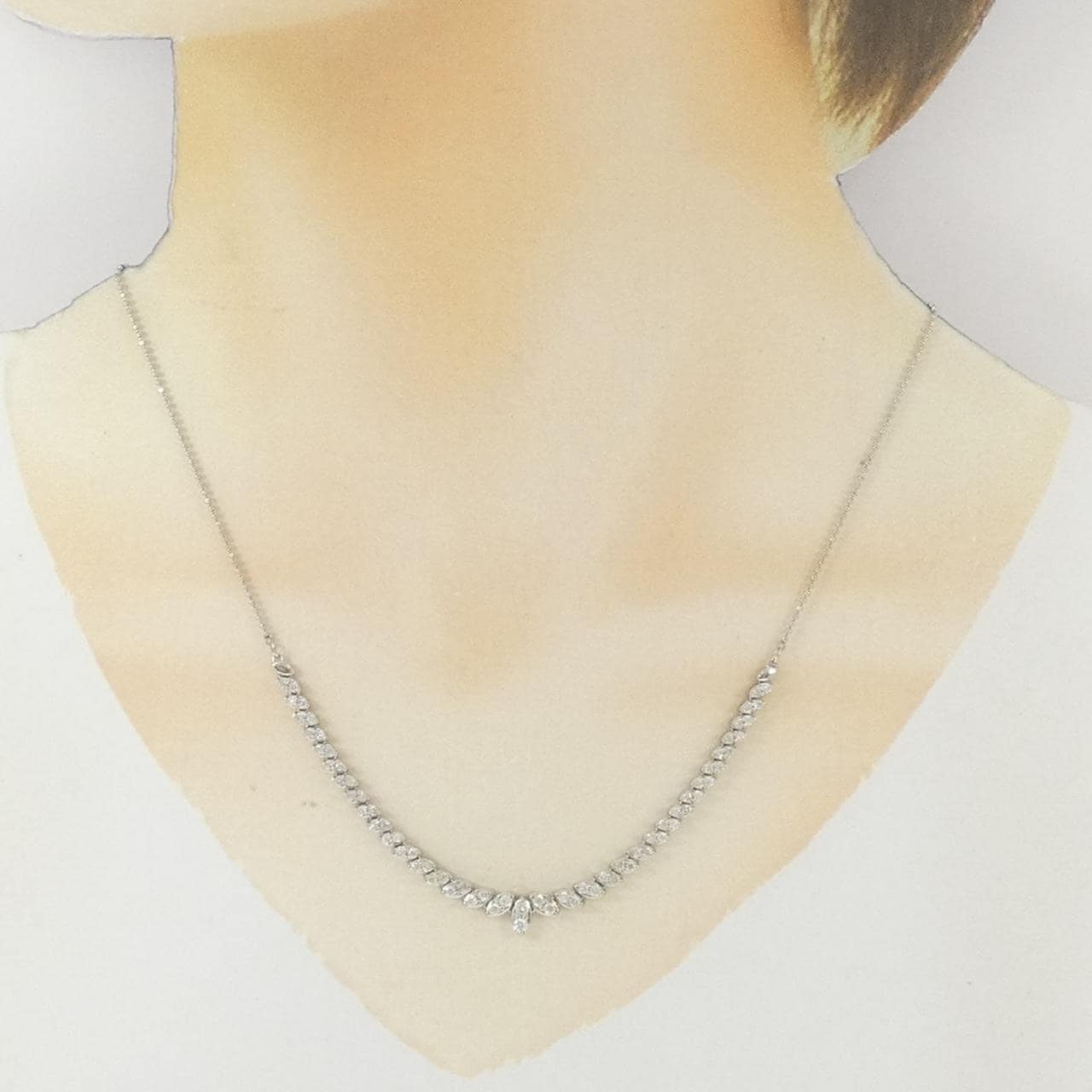 PT850 ダイヤモンド ネックレス 1.00CT