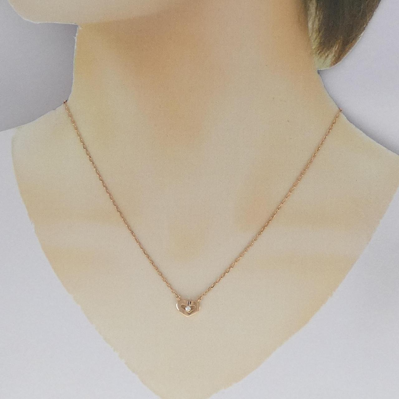 Cartier C heart小號項鍊