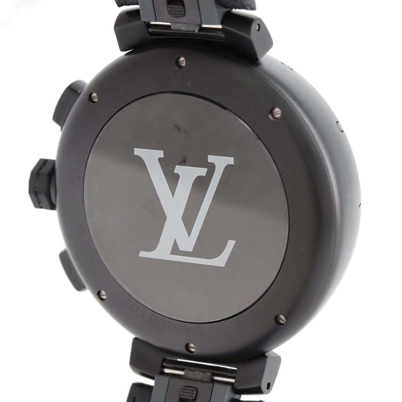 LOUIS VUITTON Tambour 全黑 计时码表 Q1A62 SS自动上弦