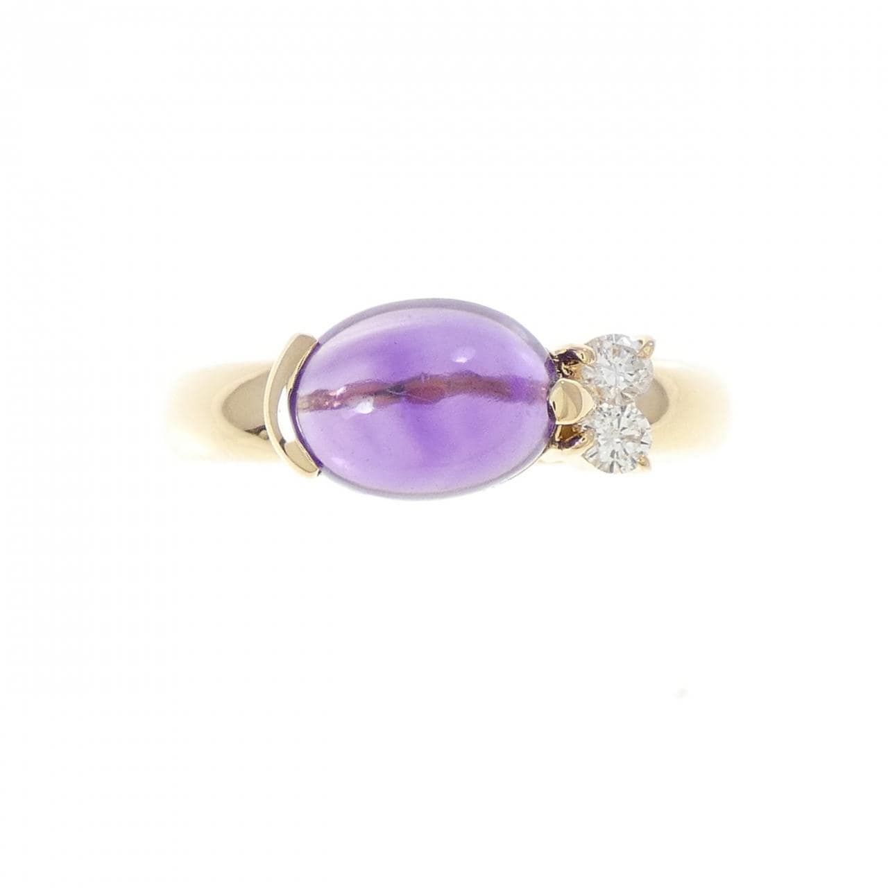 K18YG アメジスト リング