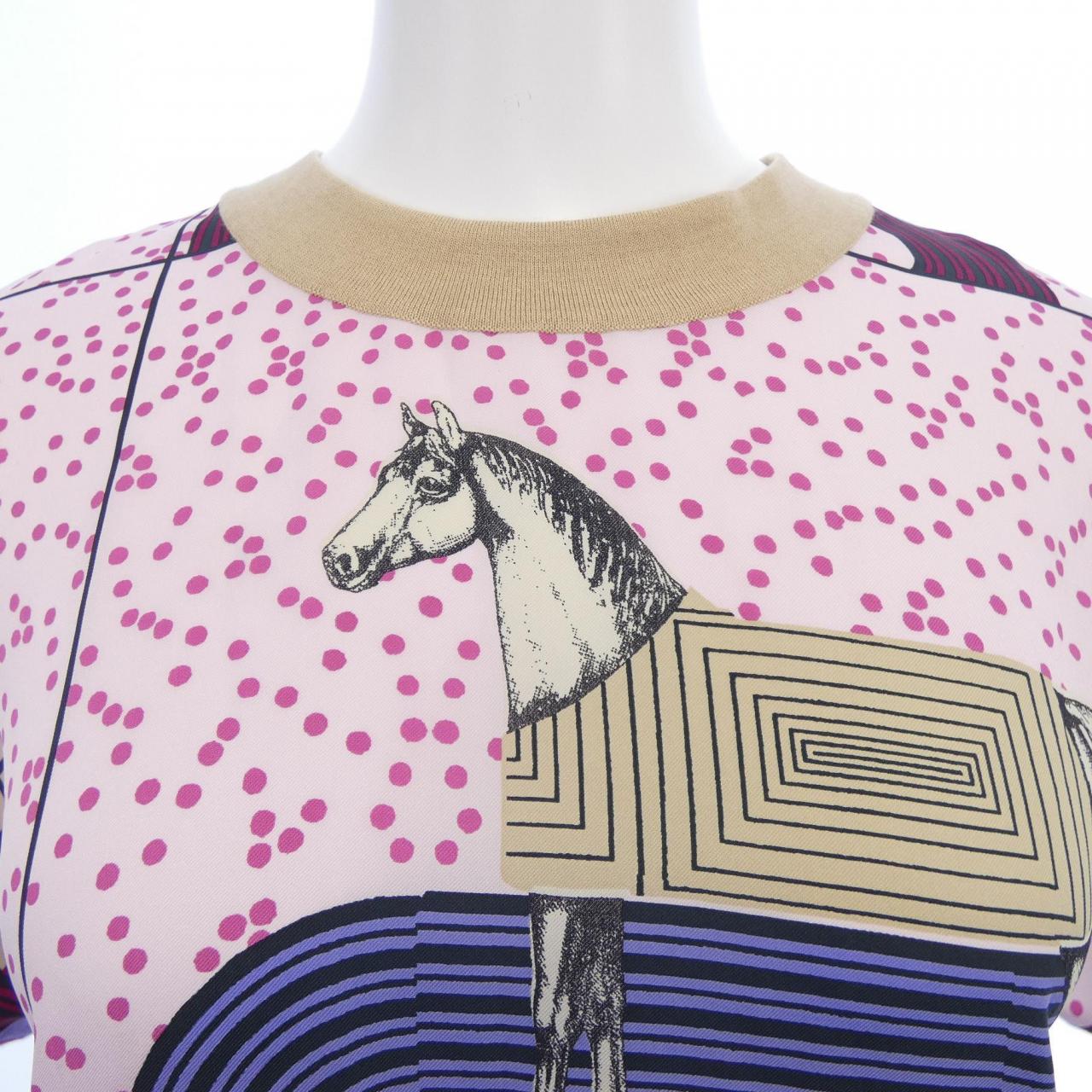 エルメス HERMES GARDE-ROBE POP 5E2805DL ツイルレーヌ トップス