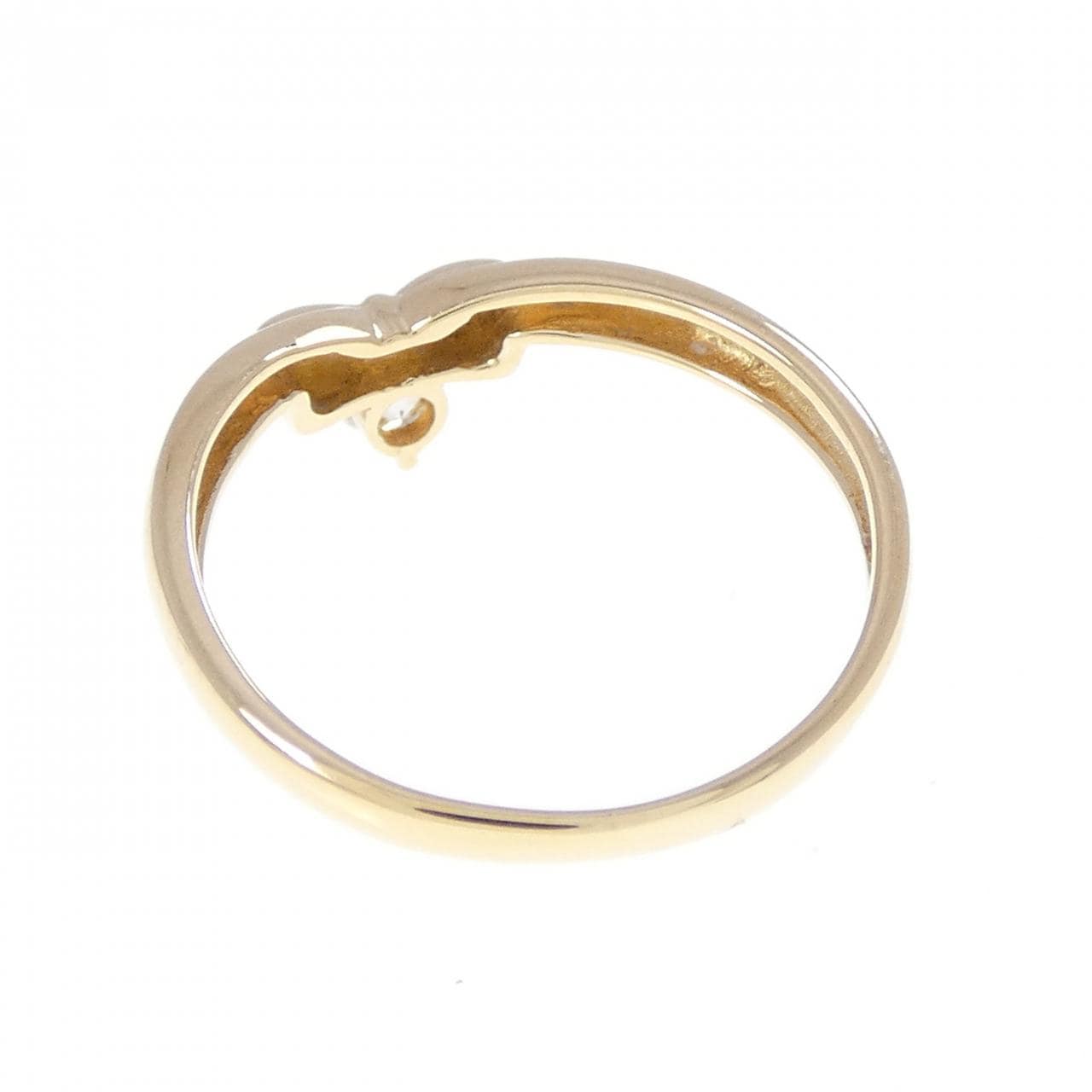 K18YG ダイヤモンド リング 0.10CT