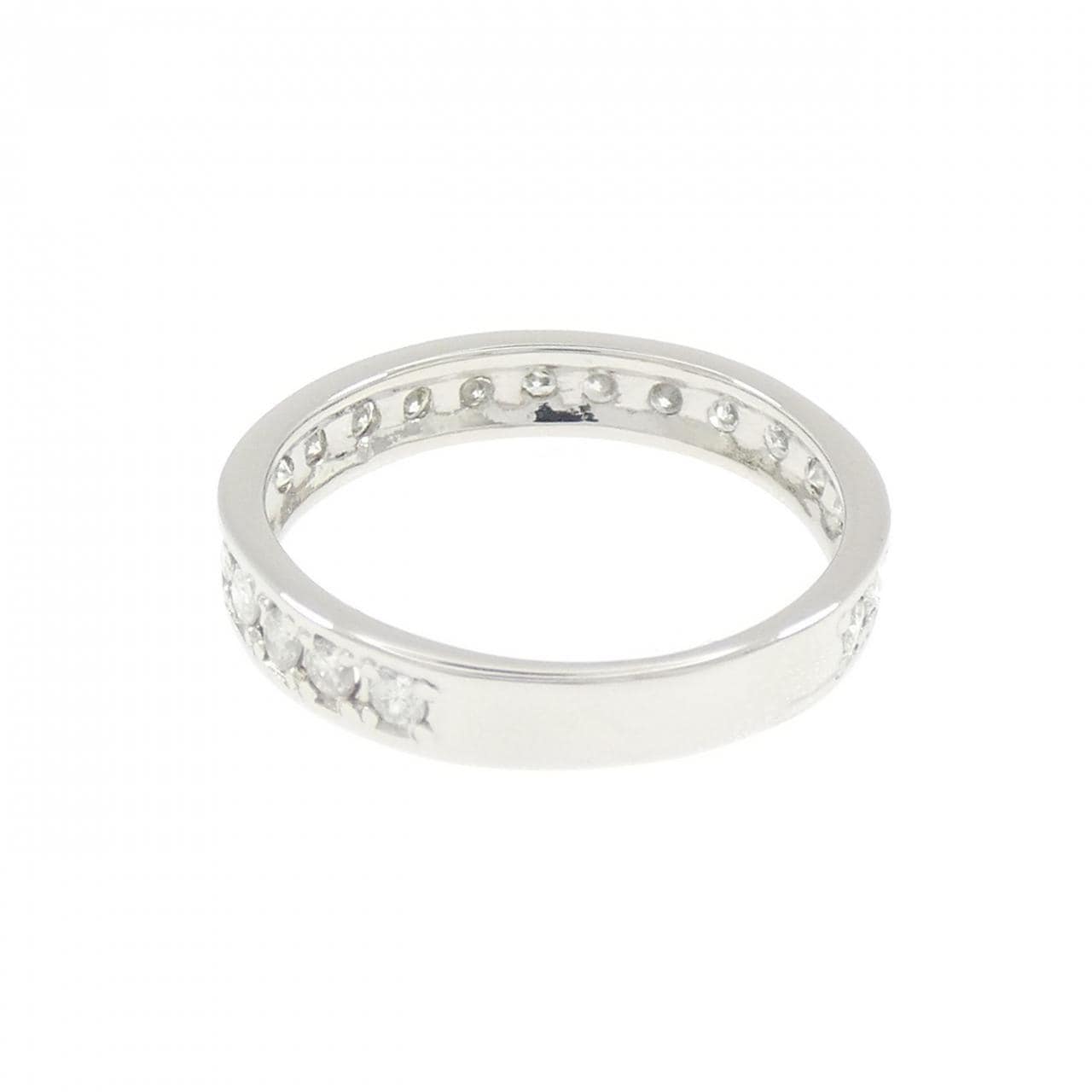 PT900 ハーフエタニティ ダイヤモンド リング 0.50CT